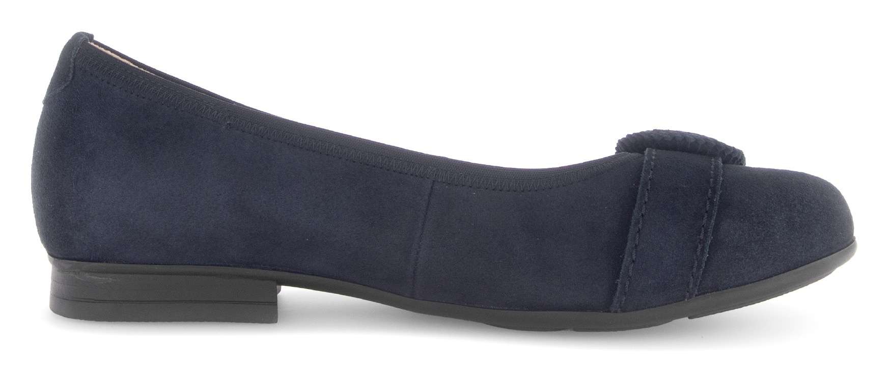 Gabor Ballerina »FLORENZ«, Blockabsatz, Businessschuh, Komfortschuh mit Elastikeinfass, Weite G