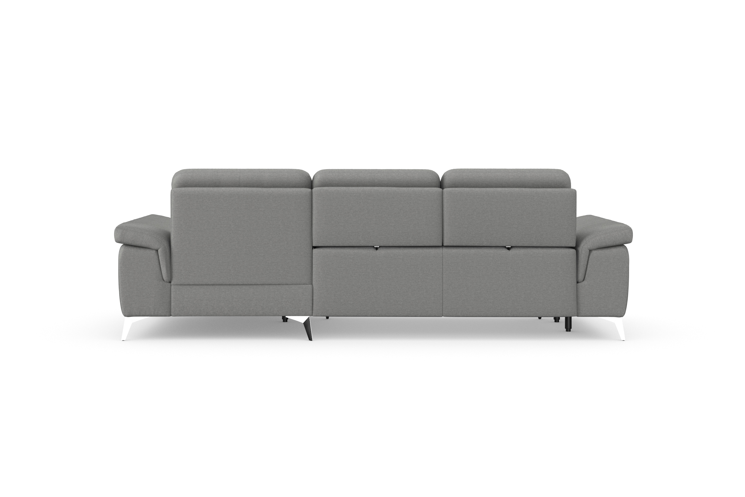 sit&more Ecksofa »Padua L-Form«, inklusive Sitztiefenverstellung, Armteilfunktion und Federkern