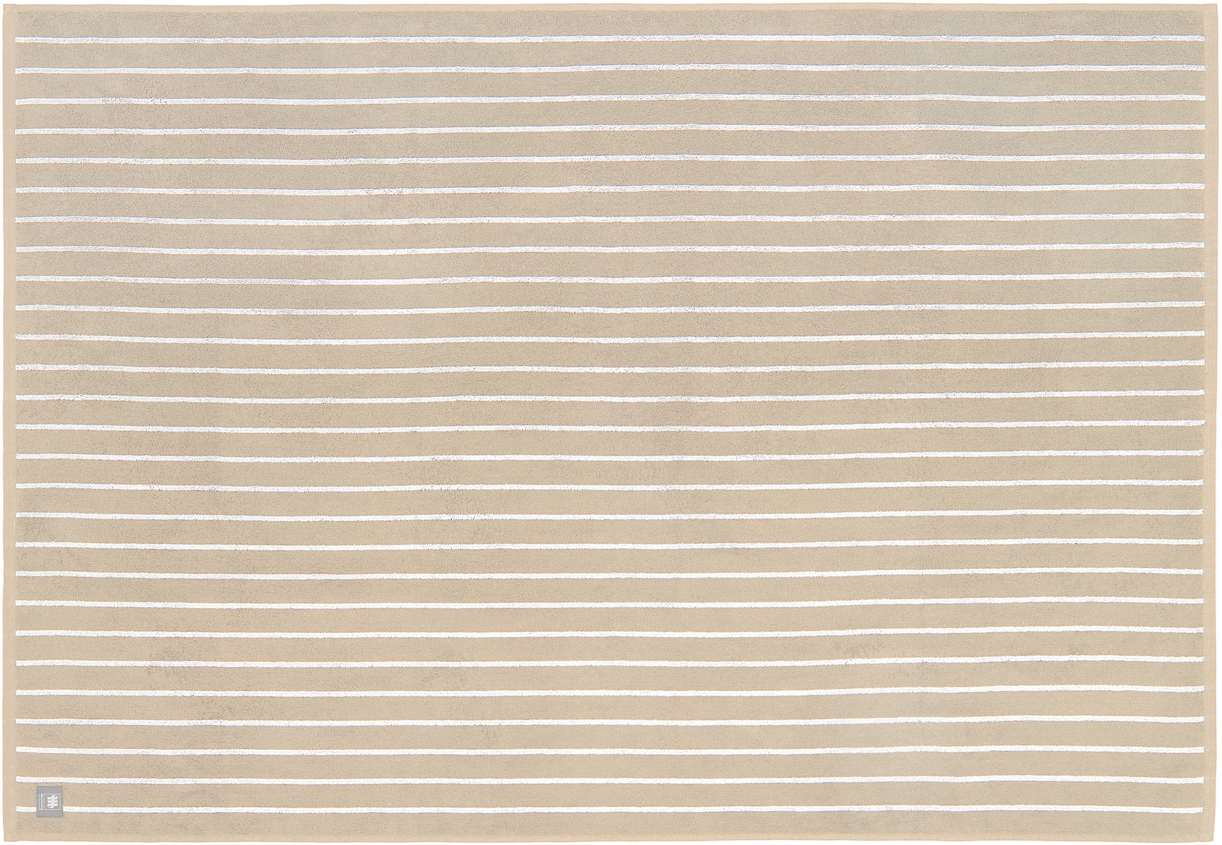 Musterring Badetuch »Needlestripe«, (1 St., Duschtuch 100 x 150 cm), hautschmeichelnd, super weich