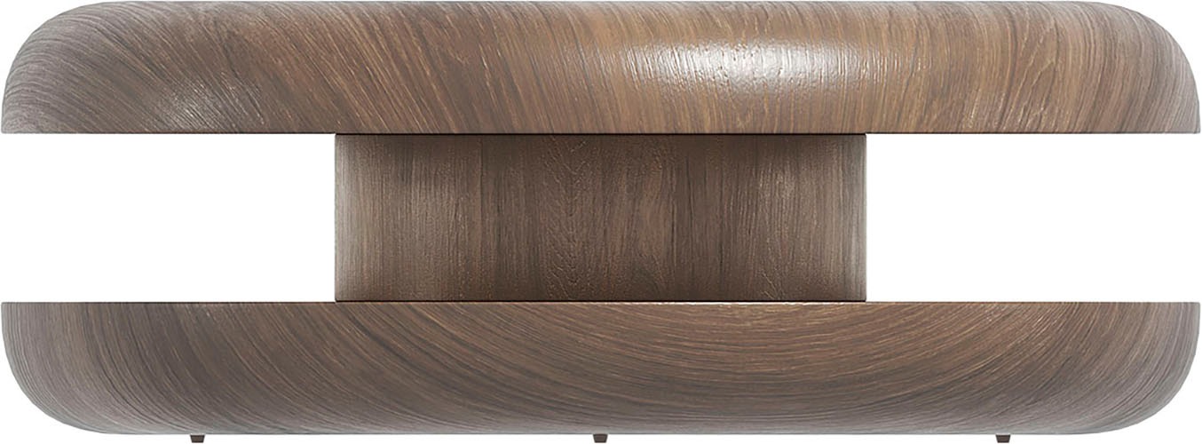 SalesFever Couchtisch »drehbar - runder Design-Wohnzimmertisch aus Holz« 1 günstig online kaufen