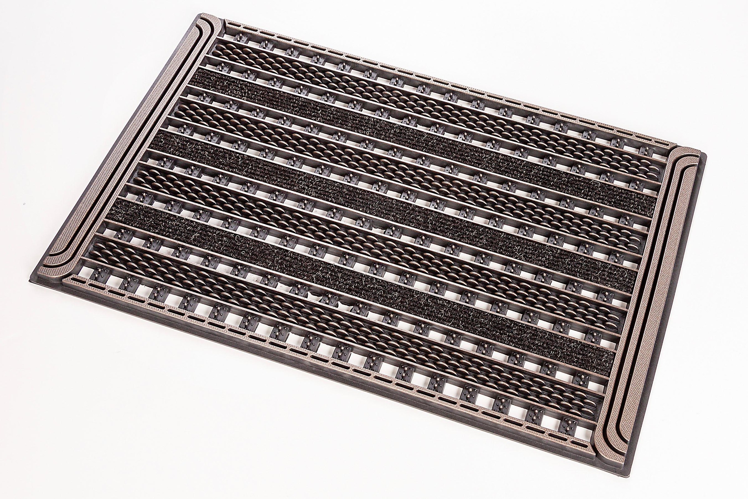 Home2Fashion Fußmatte »GC Clean Gridiron, LAGERRÄUMUNG!«, rechteckig, 8 mm günstig online kaufen