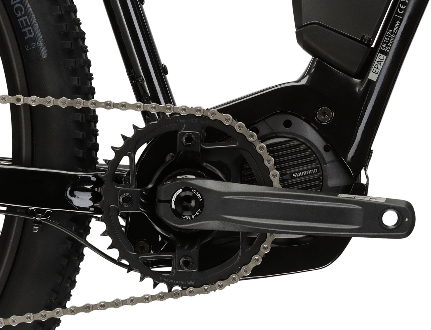 Kross E-Bike »E-MTB Level Boost 1.0 418 29 Zoll schwarz«, 10 Gang, Shimano, DEORE M6000, Mittelmotor 250 W, Pedelec, Elektrofahrrad für Damen und Herren