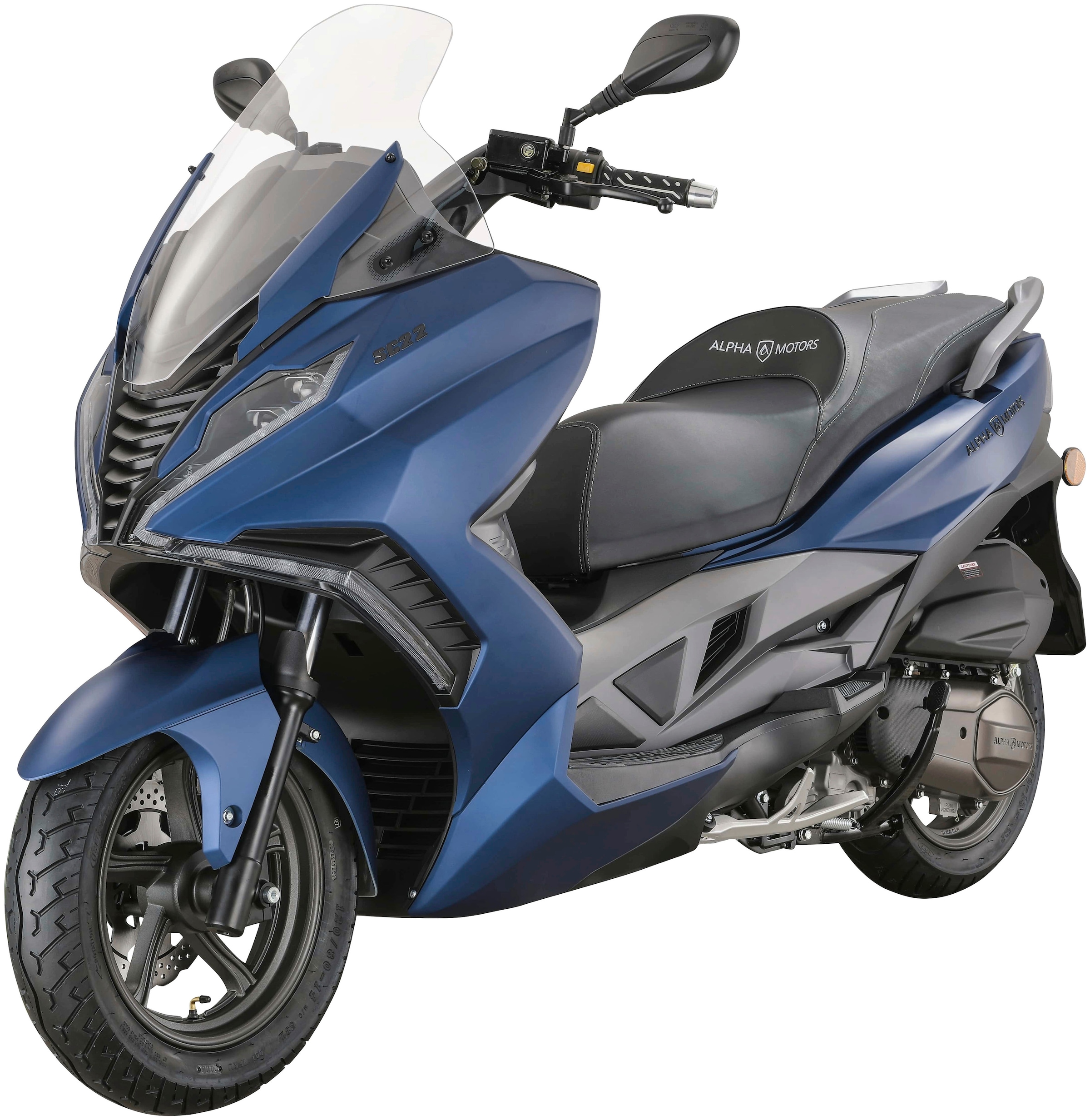 Alpha Motors Motorroller »Sport Cruiser 22«, 125 cm³, 95 km/h, Euro 5+, 11 PS, mit Lenkerschloss