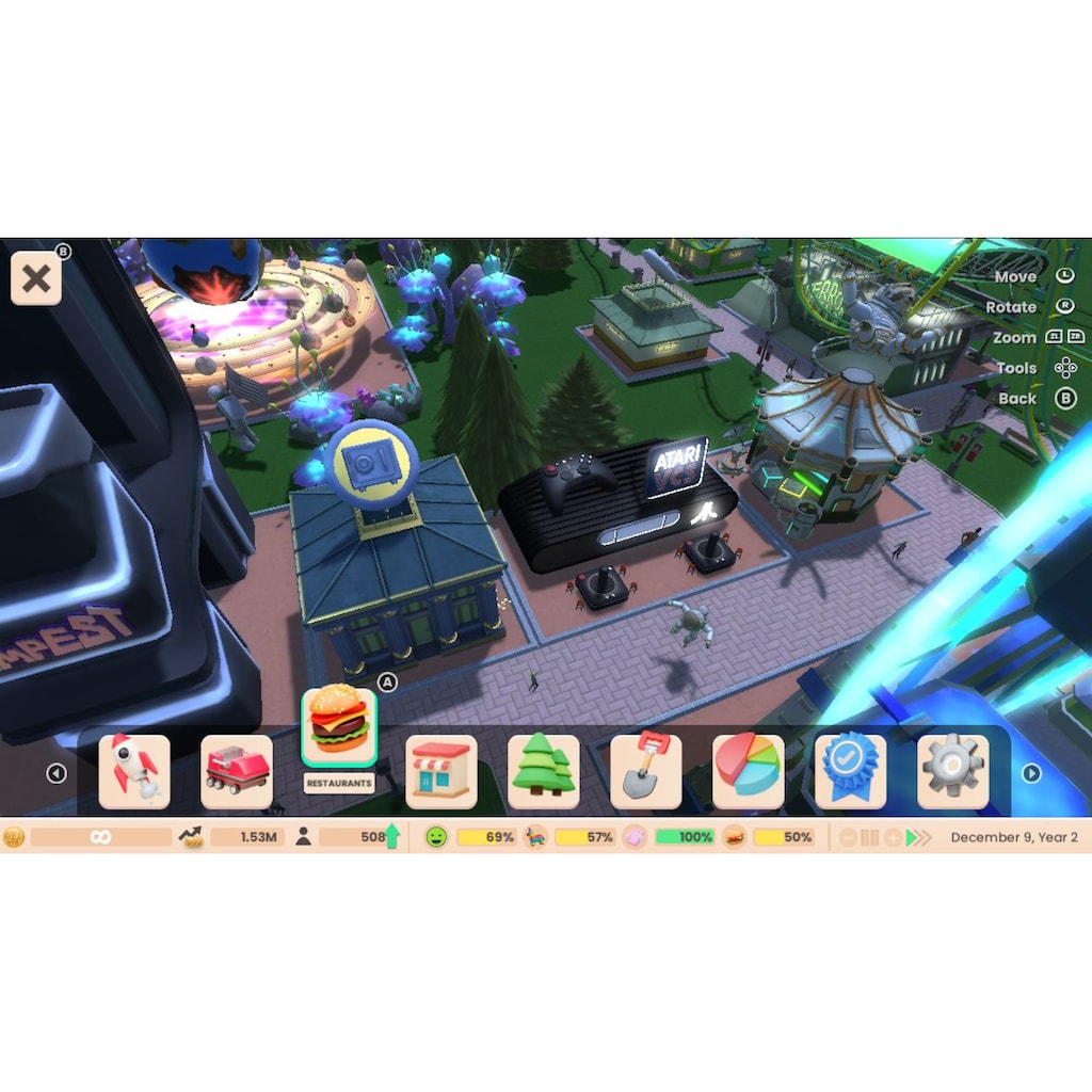 ATARI Spielesoftware »RollerCoaster Tycoon Adventures Deluxe«, Nintendo Switch