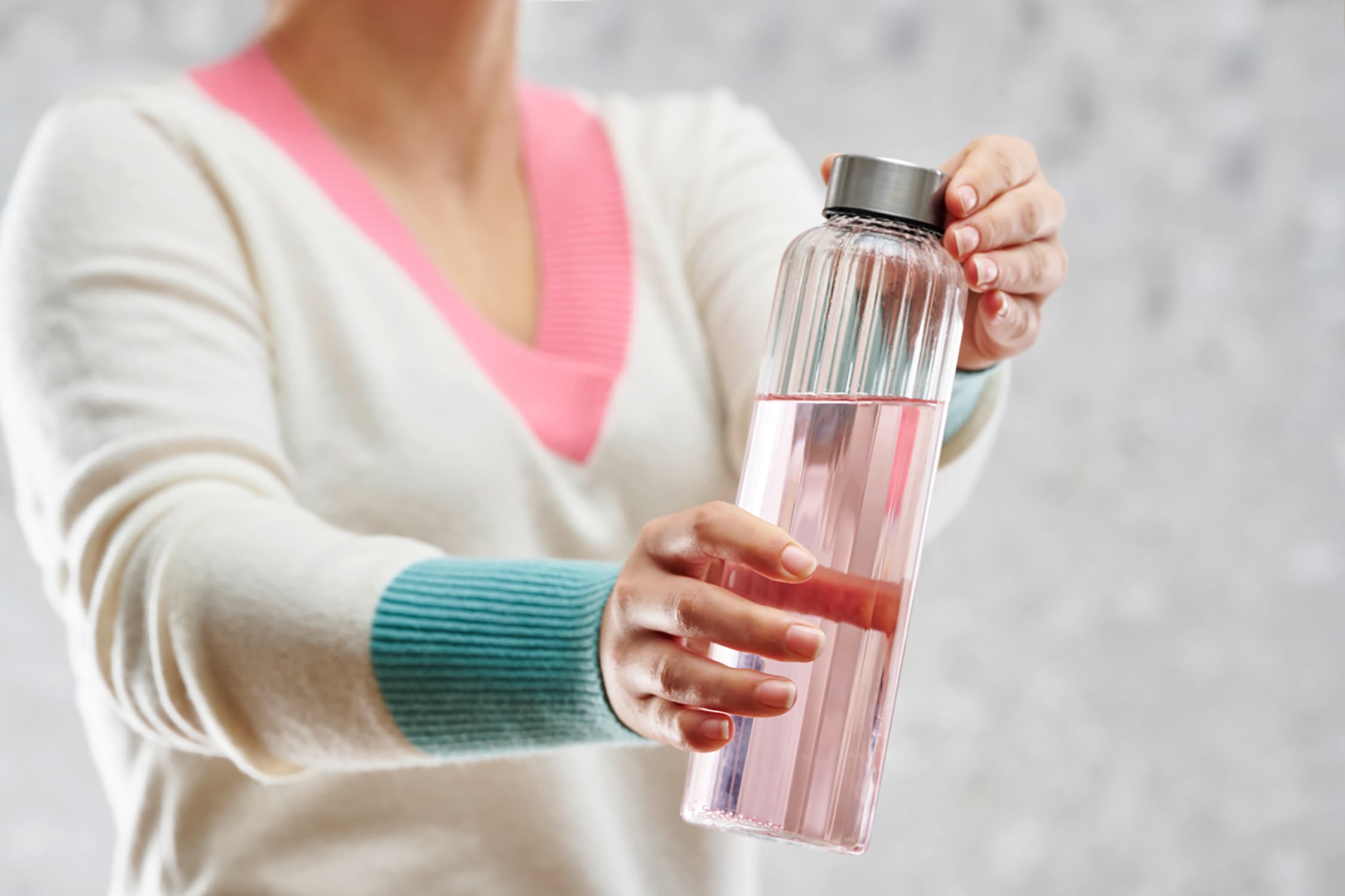 APS Trinkflasche »EVERLINE« Schraubverschluss, aus 18/8 Edelstahl