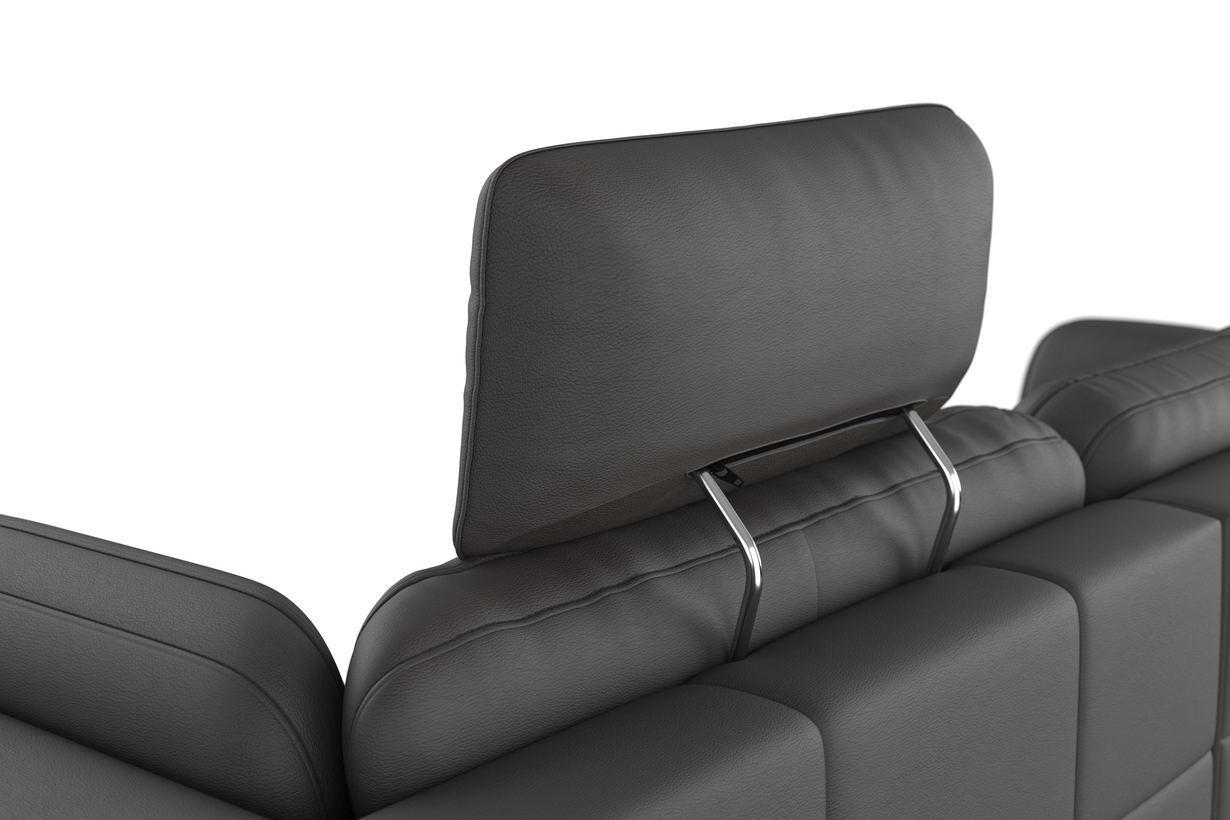 sit&more Ecksofa »Bendigo L-Form«, inklusive Sitztiefenverstellung, Bodenfreiheit 12 cm, in 2 Fußfarben