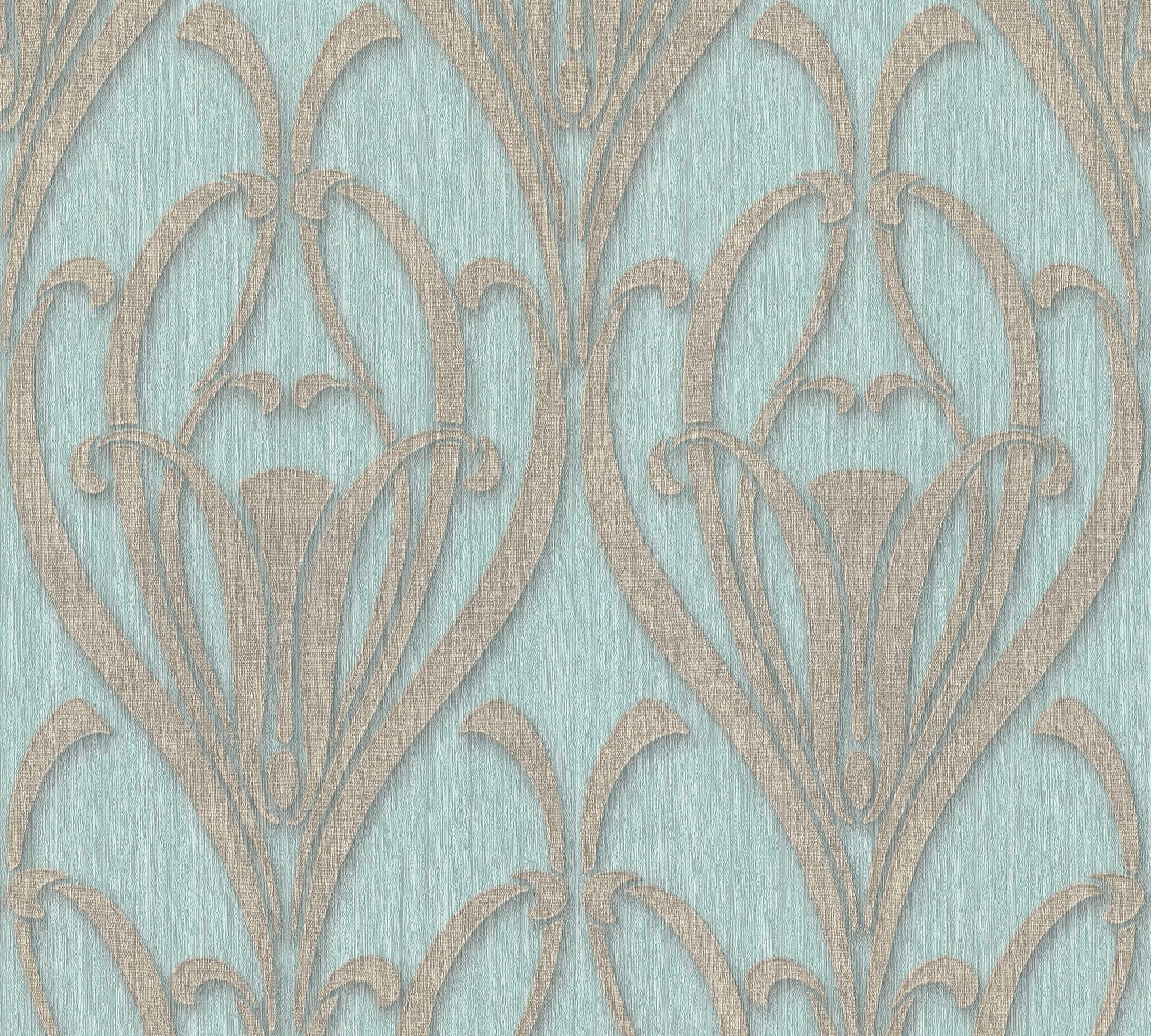 Bricoflor 1920er Tapete Elegant Ornament Vliestapete Der 20er Jahre mit Vin günstig online kaufen