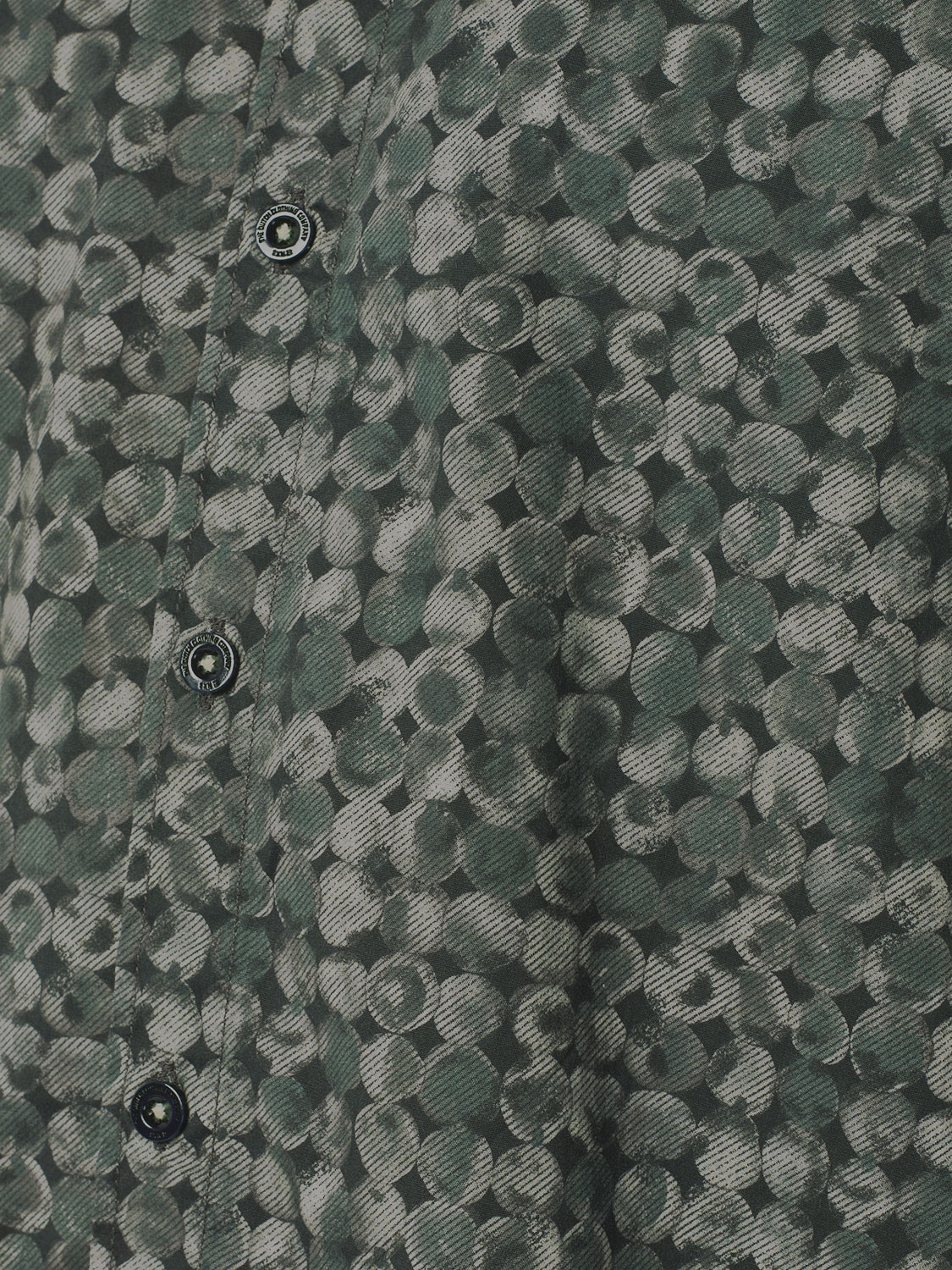 NO EXCESS Langarmhemd mit All-Over Print