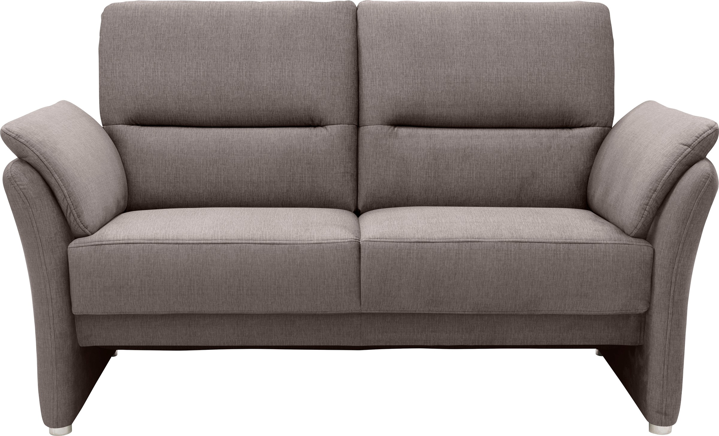 DOMO collection 2-Sitzer "Pina, schmale Armlehnen, mit Federkern, kompakt & günstig online kaufen