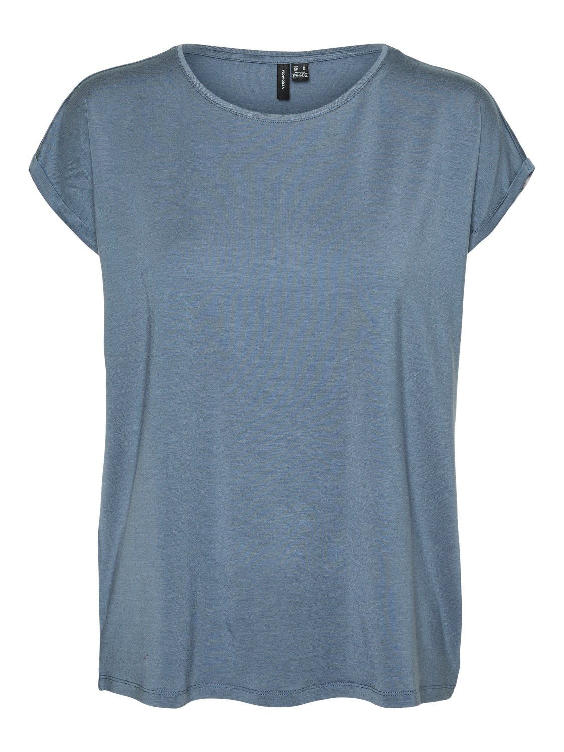 Vero Moda Rundhalsshirt »VMAVA PLAIN SS TOP GAJRS NOOS«