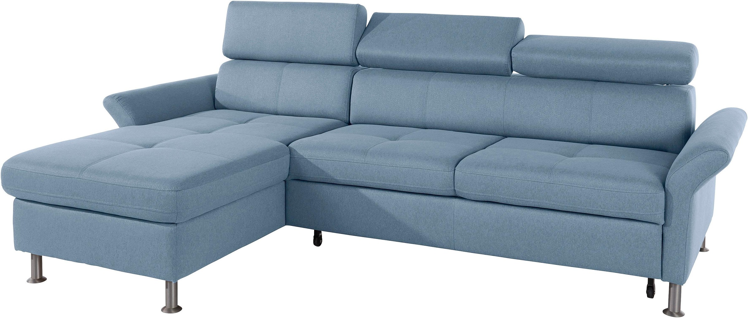 exxpo - sofa fashion Ecksofa »Maretto, bequem & komfortabel, bodenfrei, Bre günstig online kaufen