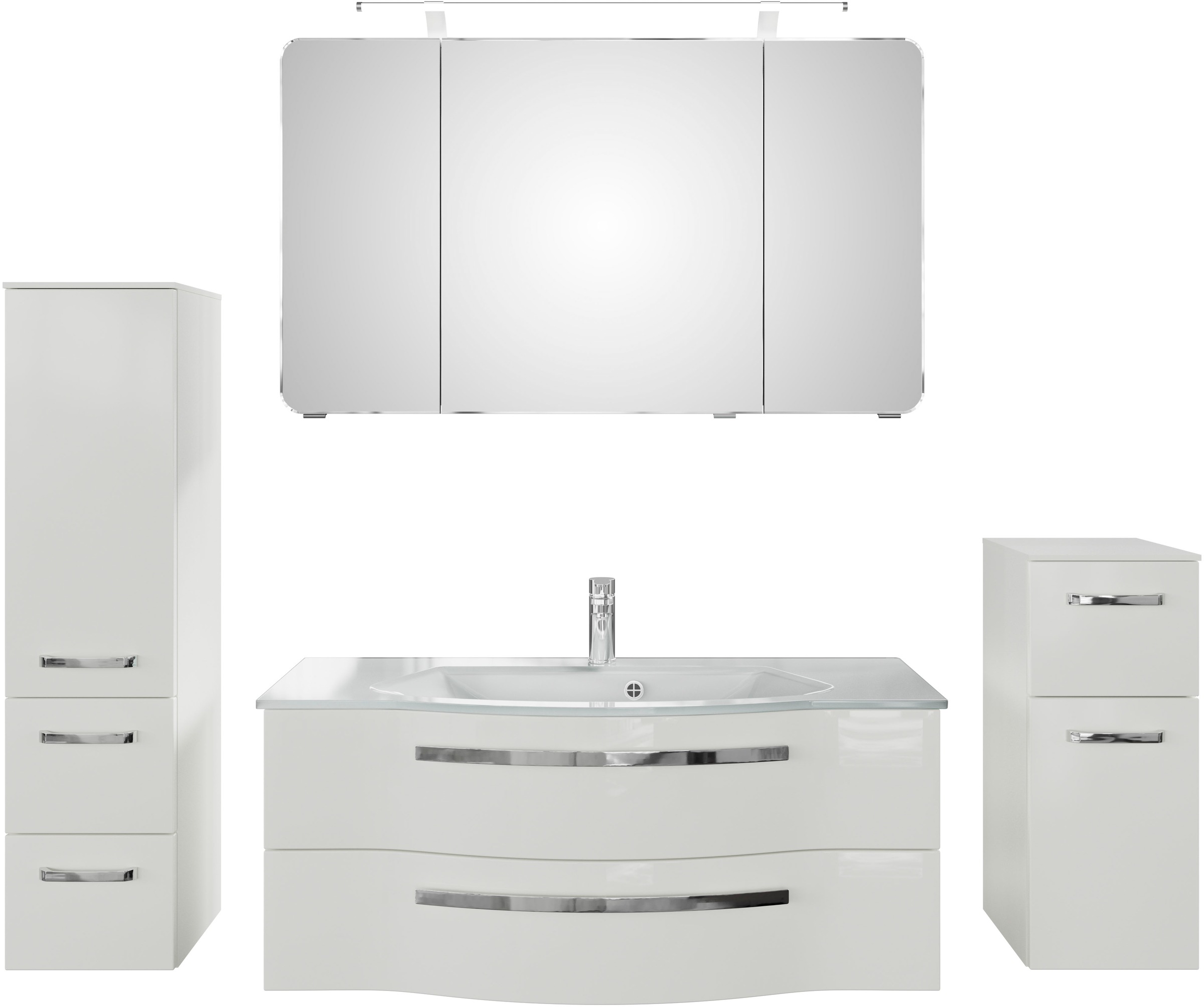 Saphir Badmöbel-Set »Serie 4005«, (Set, 5 St.) günstig online kaufen