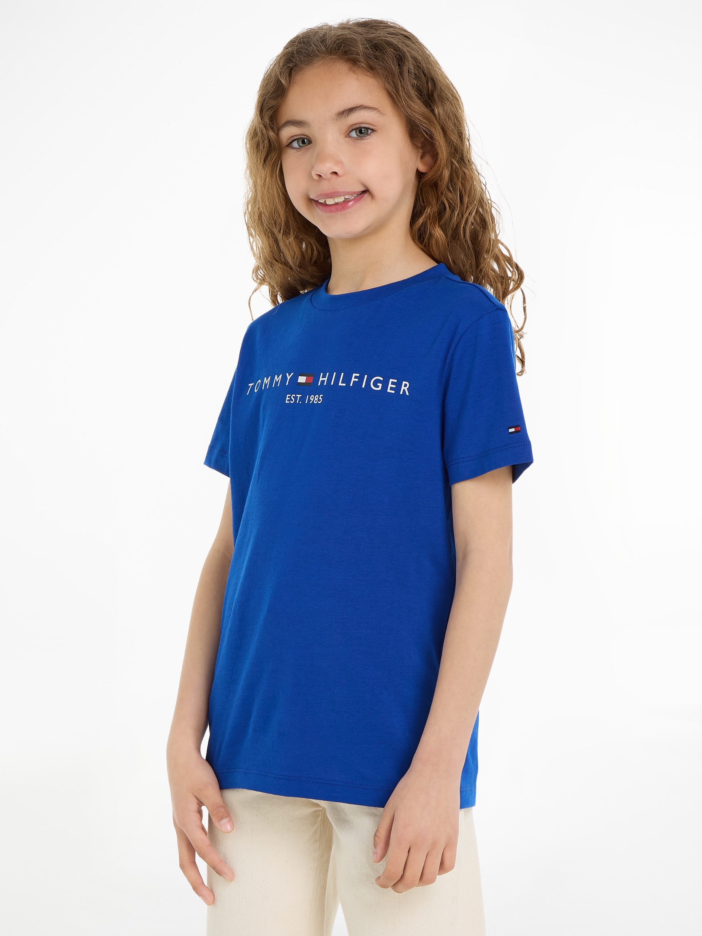 Tommy Hilfiger T-Shirt »U ESSENTIAL S/S«, TEE Logodruck kaufen mit