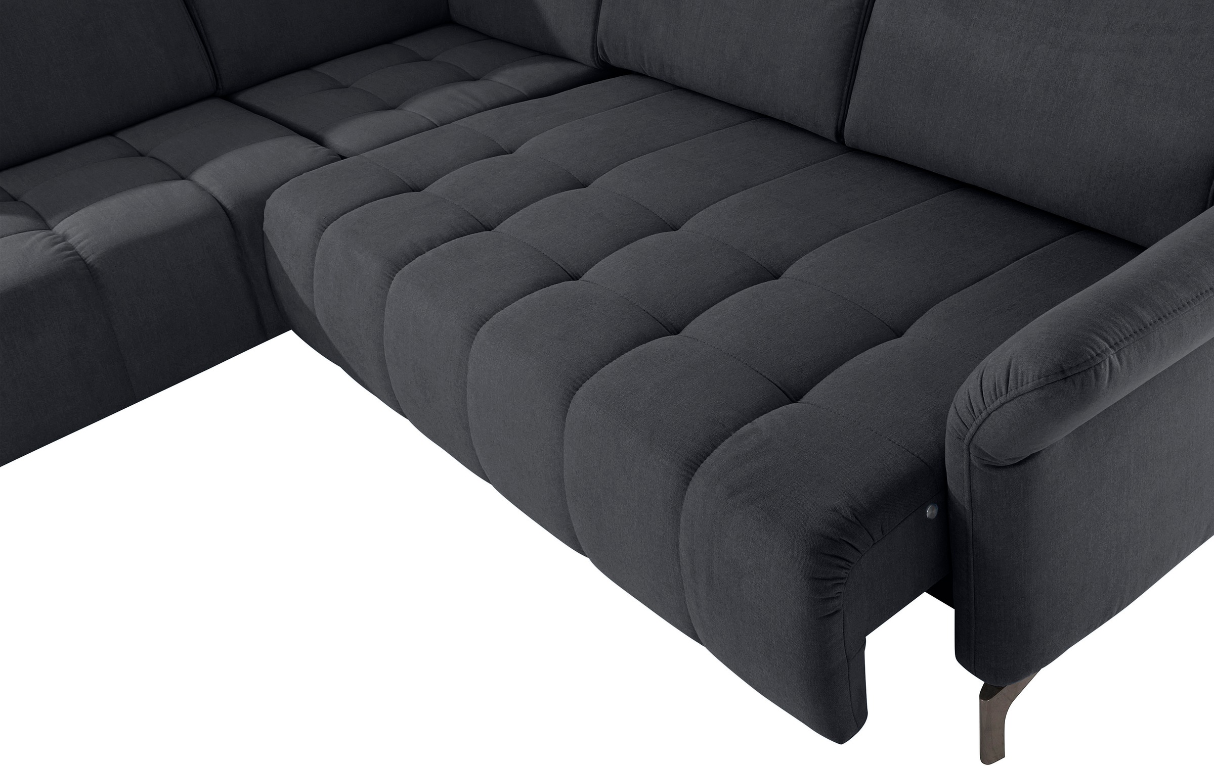 INOSIGN Ecksofa »Fresh L-Form«, Federkern, wahlweise Kopfteilverstellung und motorischer Vorziehsitz