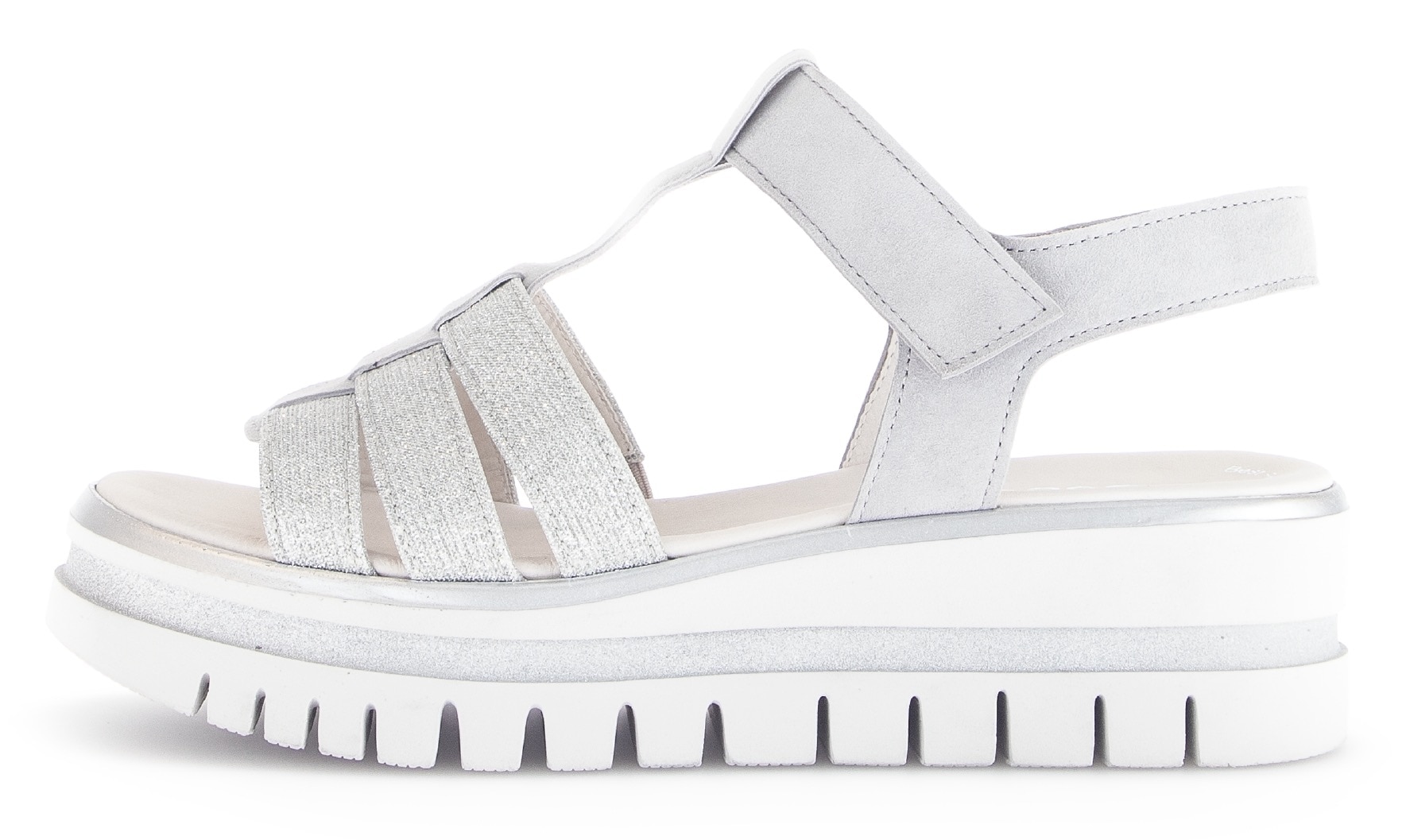 Gabor Sandalette, Plateau, Sommerschuh, Riemchensandale mit Best Fitting-Ausstattung