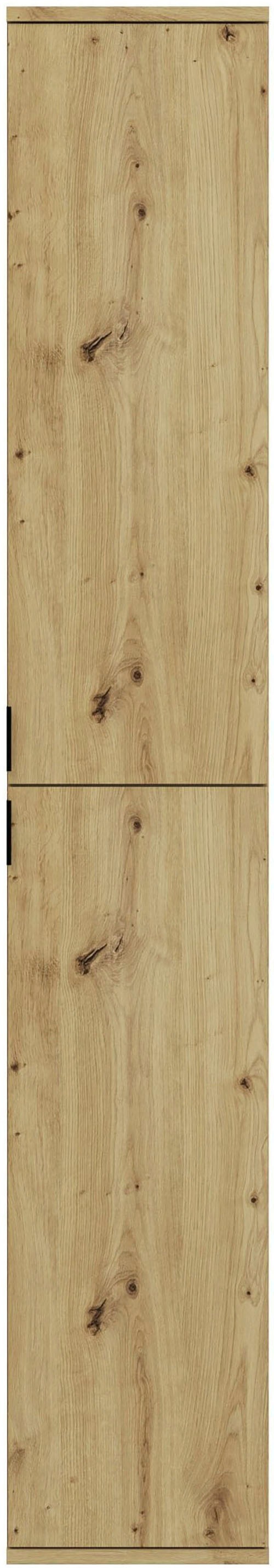INOSIGN Garderoben-Set »Trondheim, 91 cm, best. aus 2 Schränken, 6 Türen, 15 Fächer«, (Set, 2 St.), inkl. ausziehbarer Kleiderstange, Garderobenschrank, Kleiderschrank
