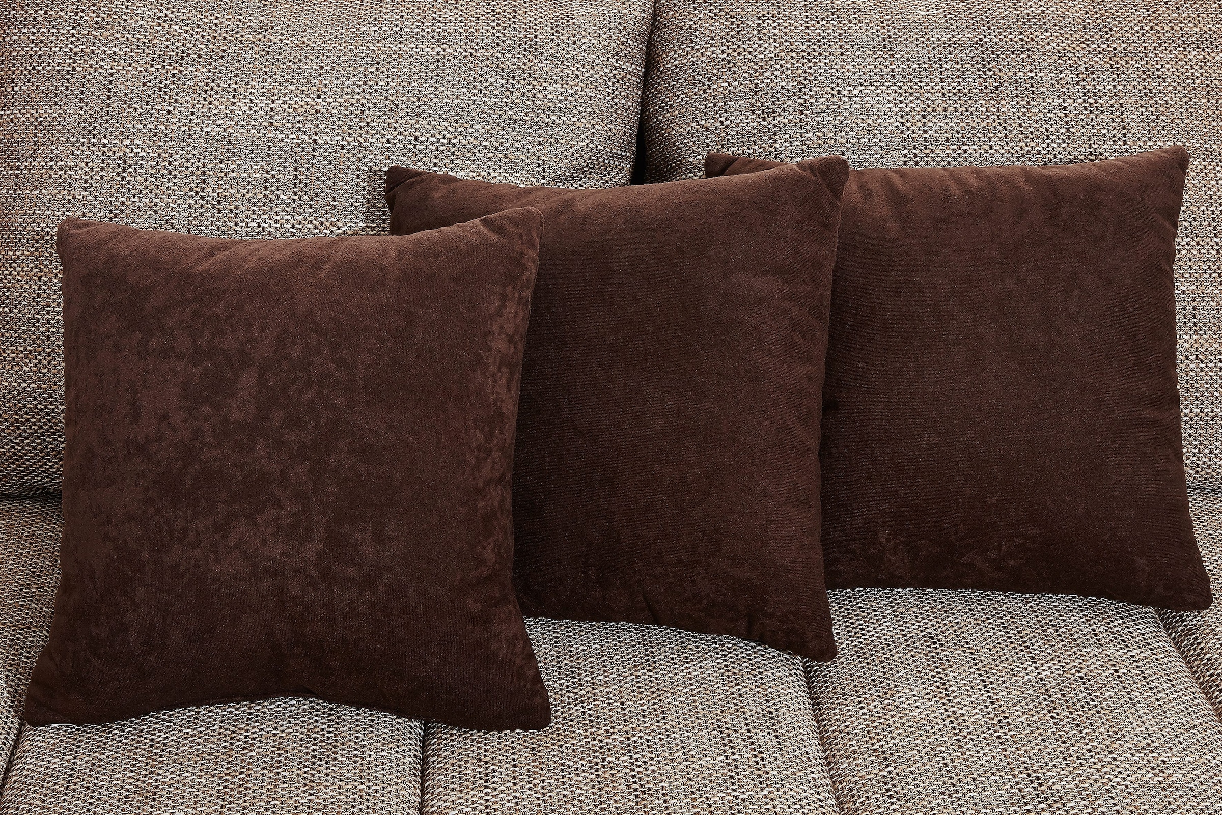 INOSIGN Ecksofa »Imola elegant und bequem, aktuelle Steppung im Sitz, L-Form«, wahlweise mit Bettfunktion