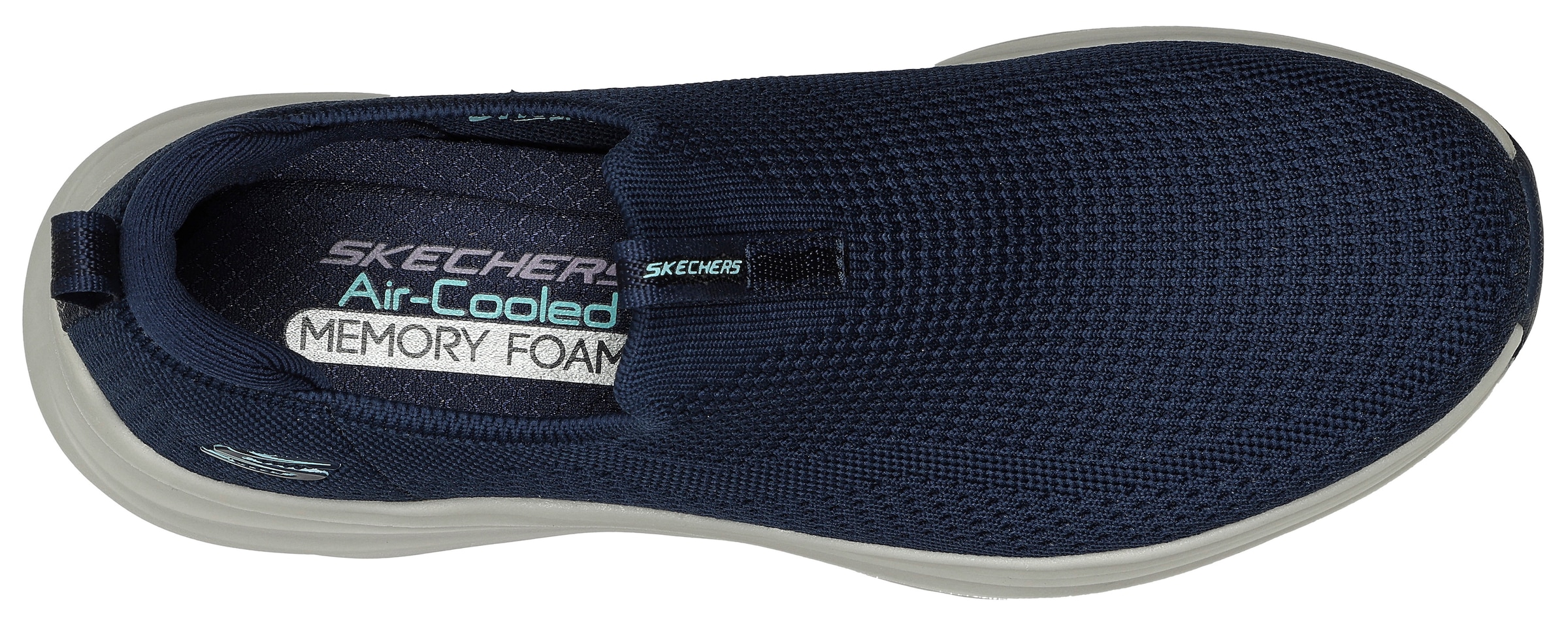 Skechers Slip-On Sneaker »VAPOR FOAM-TRUE CLASSIC«, Barfußschuh, Freizeitschuh, Komfortschuh mit gepolstertem Schaftrand
