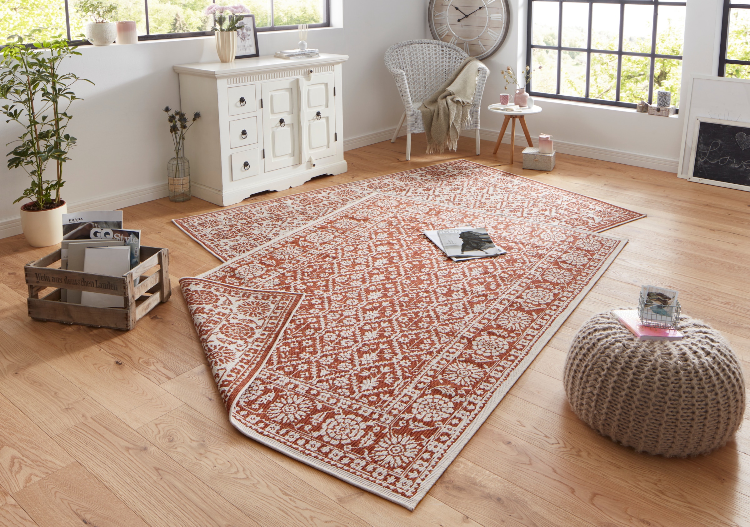 NORTHRUGS Teppich »Curacao«, rechteckig, 5 mm Höhe, In-& Outdoor, Läufer, W günstig online kaufen