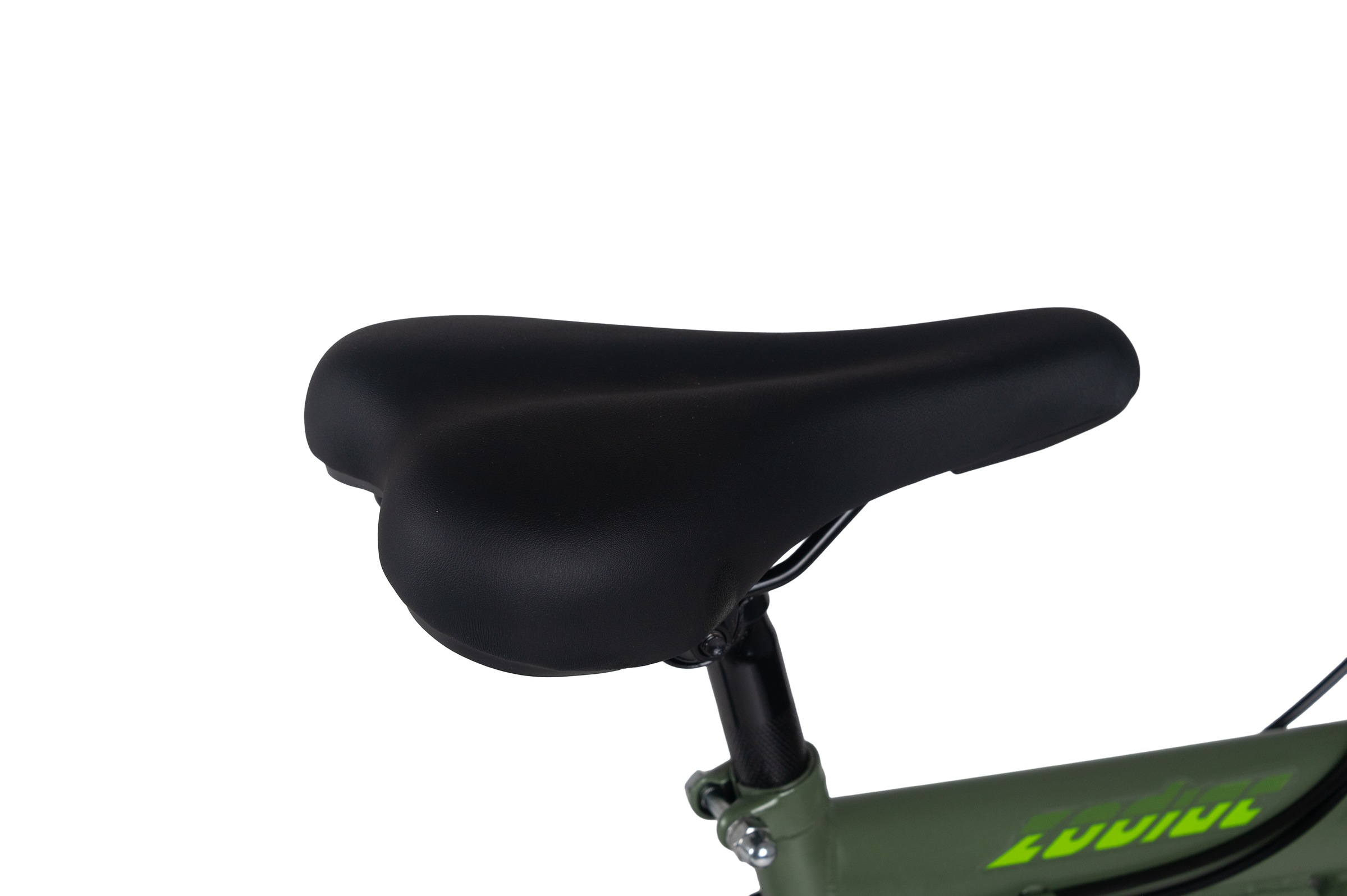 WYLD Jugendfahrrad »WYLD Kinder-Mountainbike Fully 24'' Zodiac grün 18 Gänge RH 38 cm« 18 Gang Shimano Tourney Schaltwerk Kettenschaltung