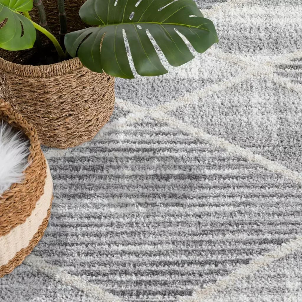 Carpet City Teppich »FLAIR178«, rechteckig, 11 mm Höhe, Kurzflor-Teppich, Skandi-Stil, Wohnzimmer