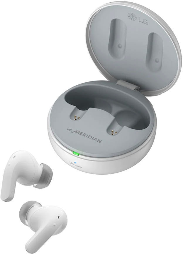 LG In-Ear-Kopfhörer »TONE-DT90Q«, Bluetooth, Active Noise Cancelling (ANC)-UV-Reinigung-Sprachsteuerung