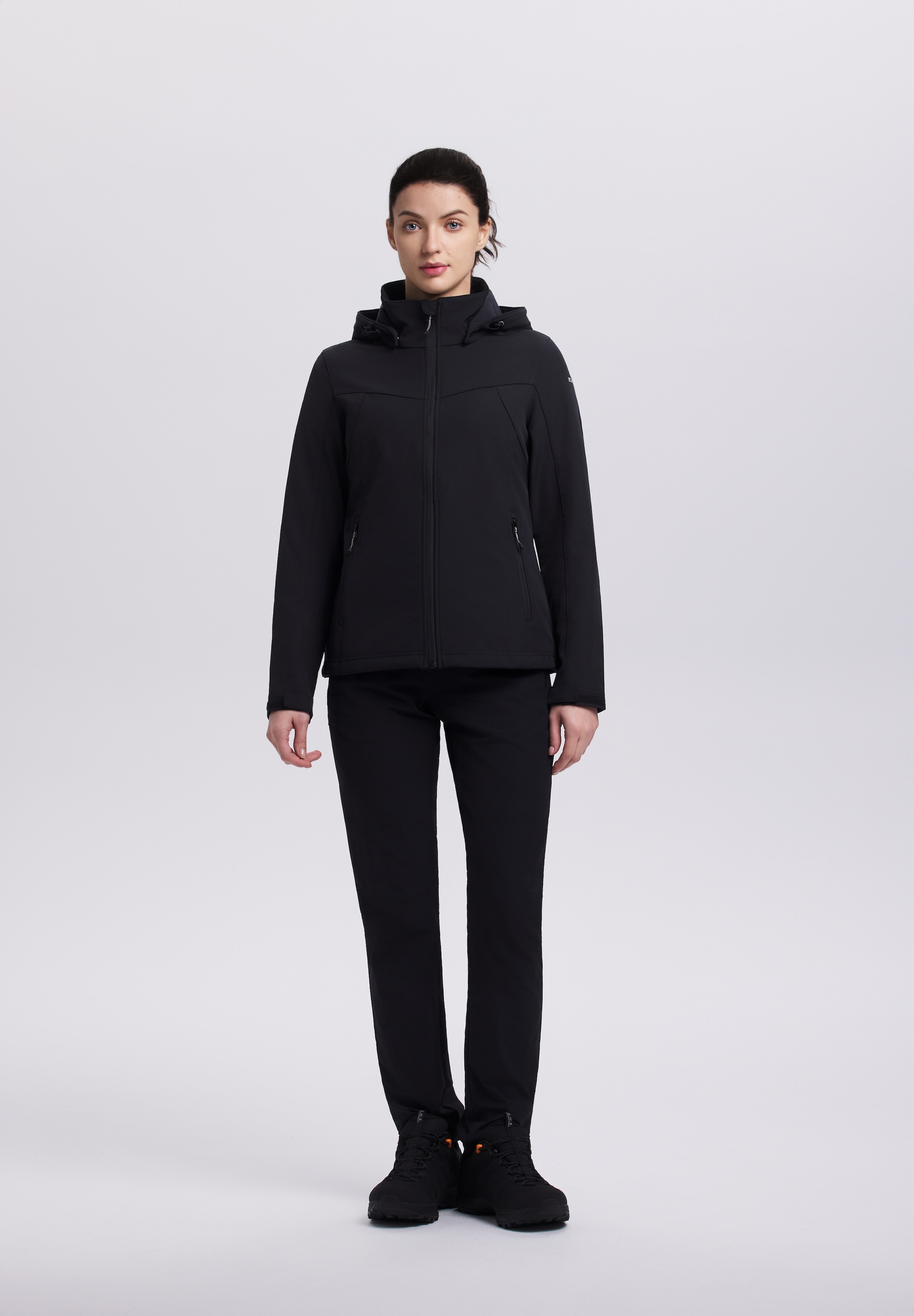 Icepeak Softshelljacke »ICEPEAK BRENHAM« mit Kapuze Winddicht & Wasserabweisend & Atmungsaktiv