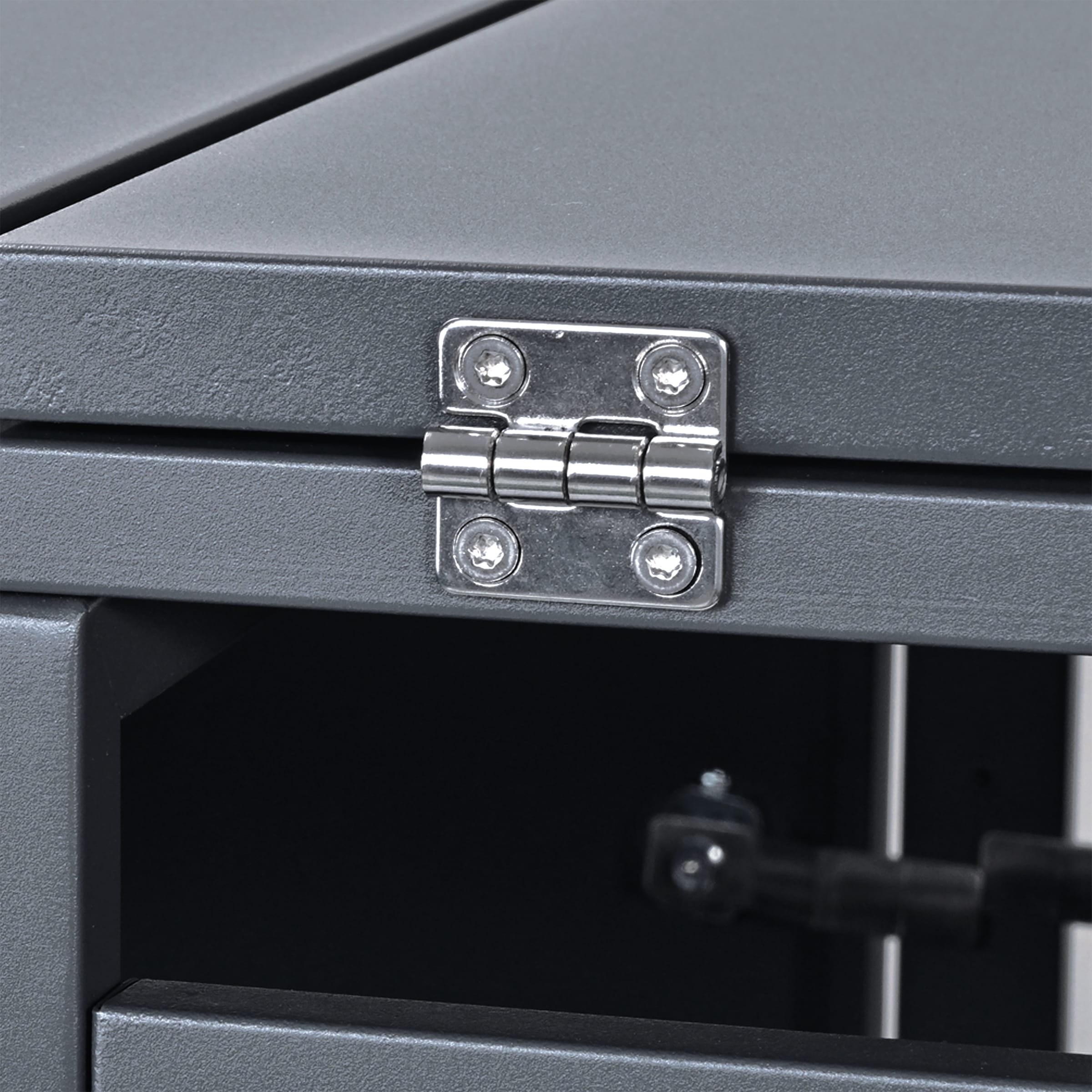 WESTMANN Mülltonnenbox »Status 4« BxTxH: 265x80x116 cm, für 4x240 L Mülltonnen