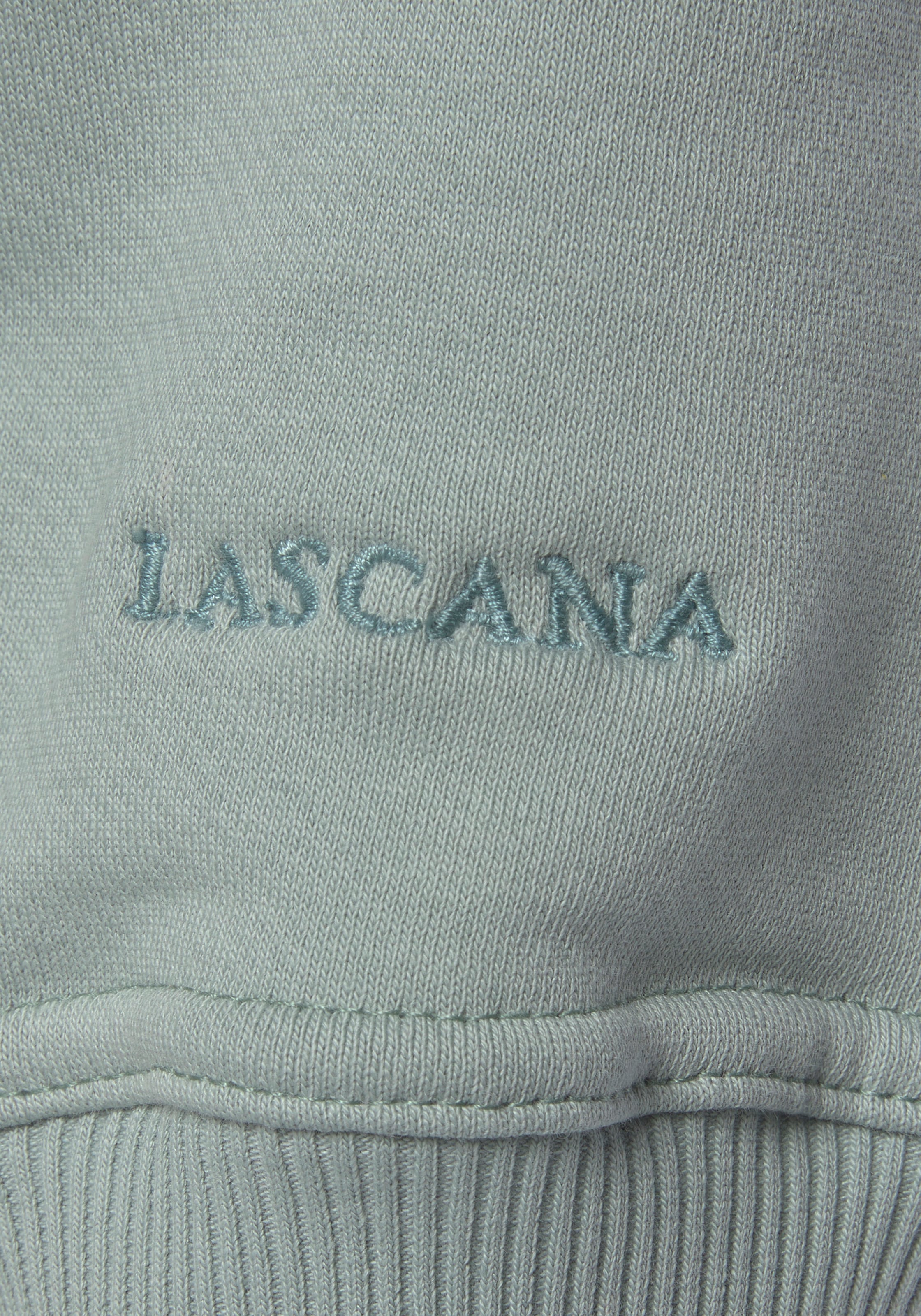 LASCANA Hoodie »-Kapuzensweatshirt«, aus organischer Baumwolle, Loungewear, Loungeanzug, Hoodie