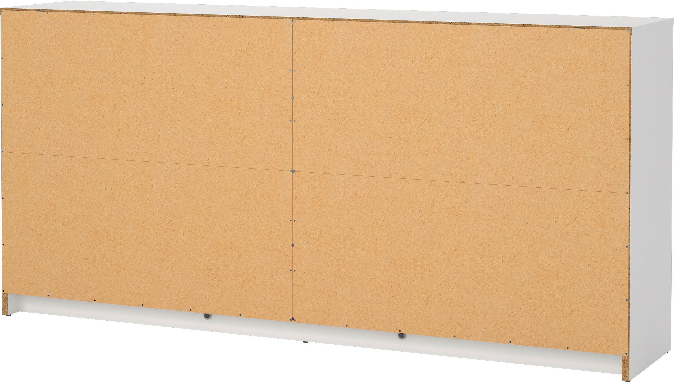 Home affaire Sideboard »May, Aufbewahrung, Schubkastenkommode, Stauraum«, mit 6 Schubladen, Knopfgriffen,Tiefe von 30 cm, Breite 143 cm