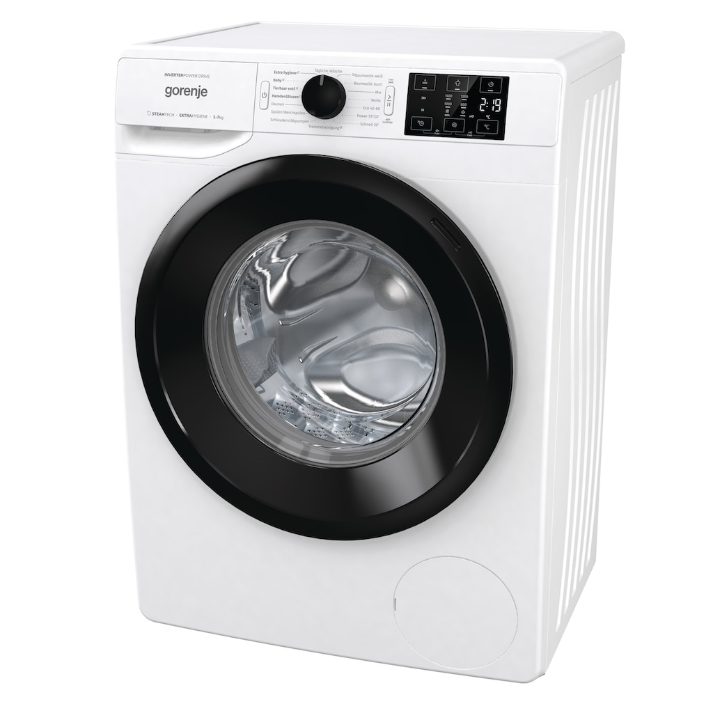 GORENJE Waschmaschine, WNEI 74 SAPS, 7 kg, 1400 U/min