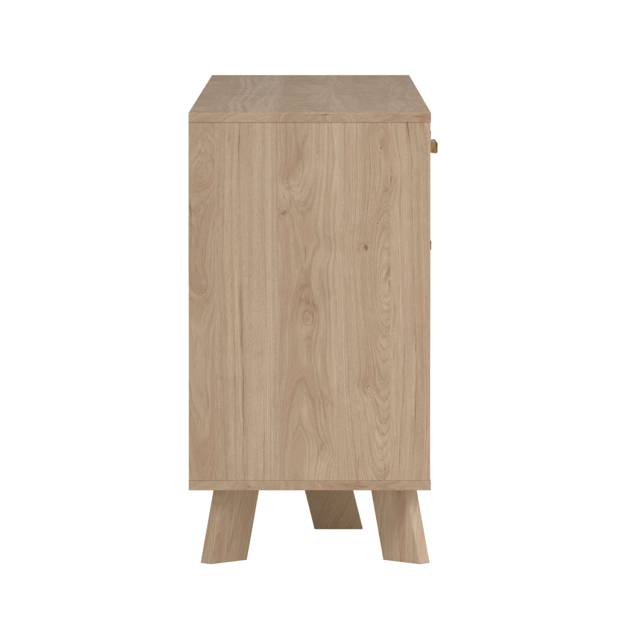 andas Sideboard »Ikast, Stauraum, Schubladenschrank, Aufbewahrung«, Breite 196 cm, 4 Türen, 2 Schubladen, Höhe 73 cm