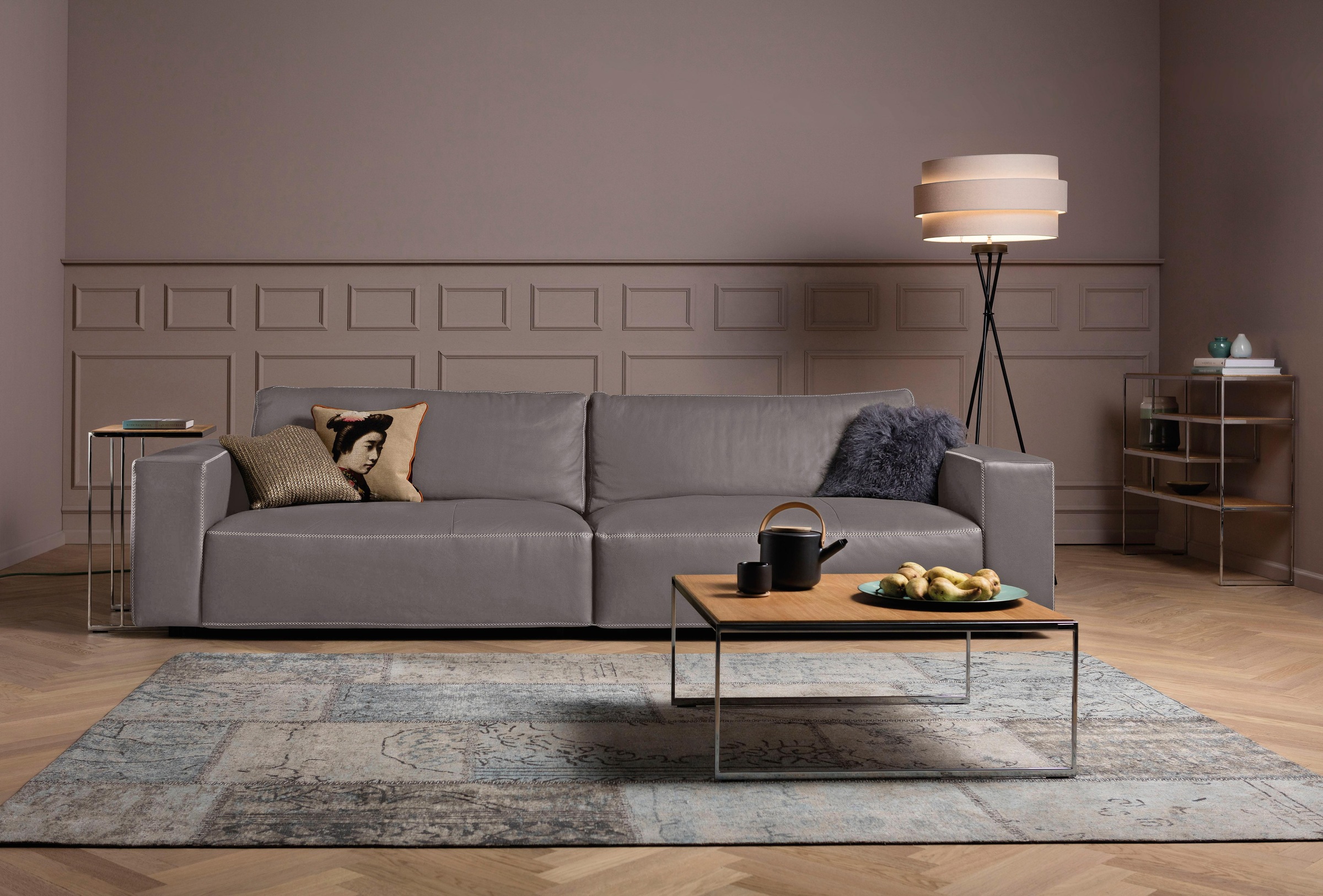 Musterring Big-Sofa »LUCIA«, in vielen Qualitäten und 4 unterschiedlichen N günstig online kaufen