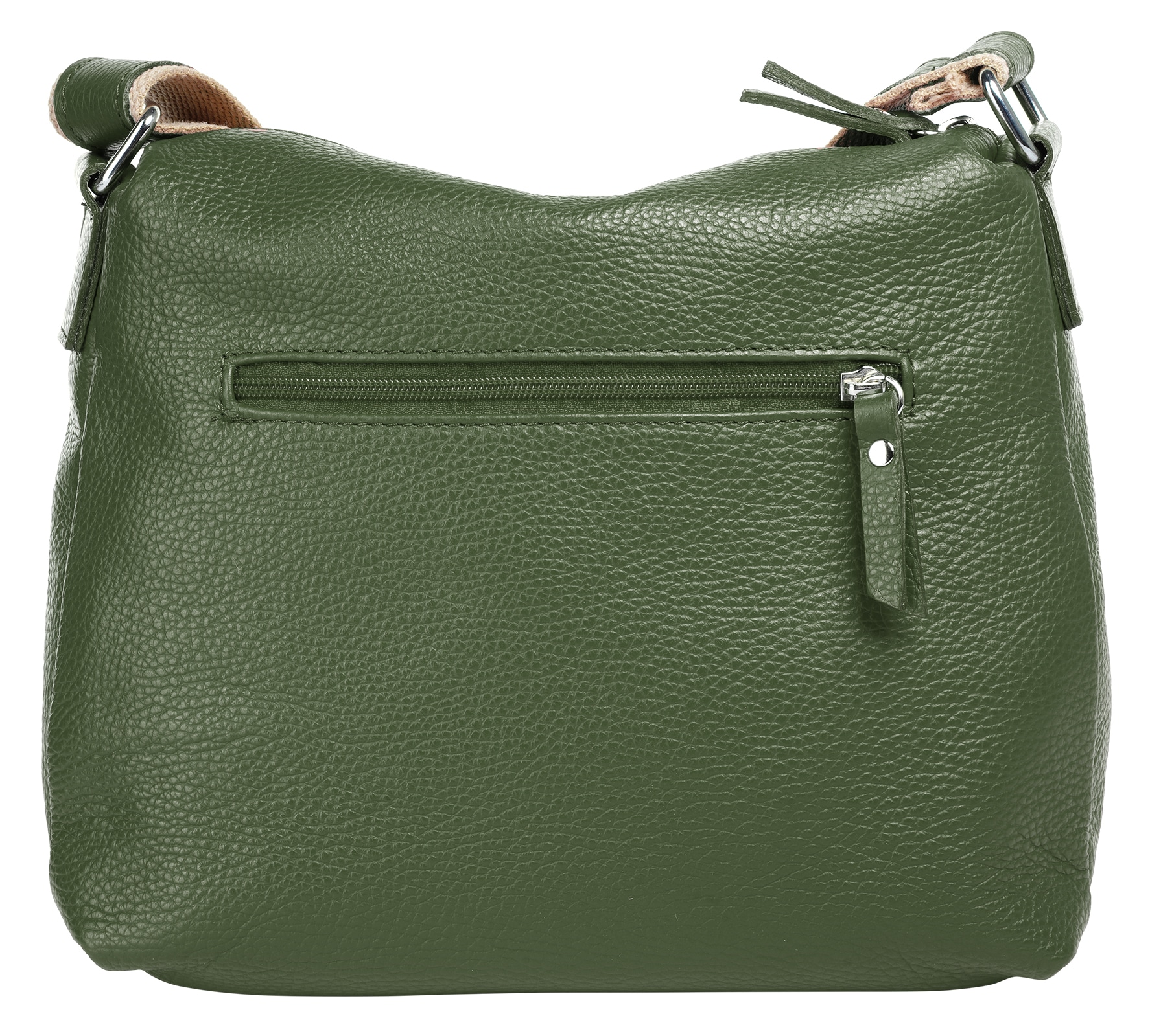 Samantha Look Umhängetasche echt Leder, Made in Italy