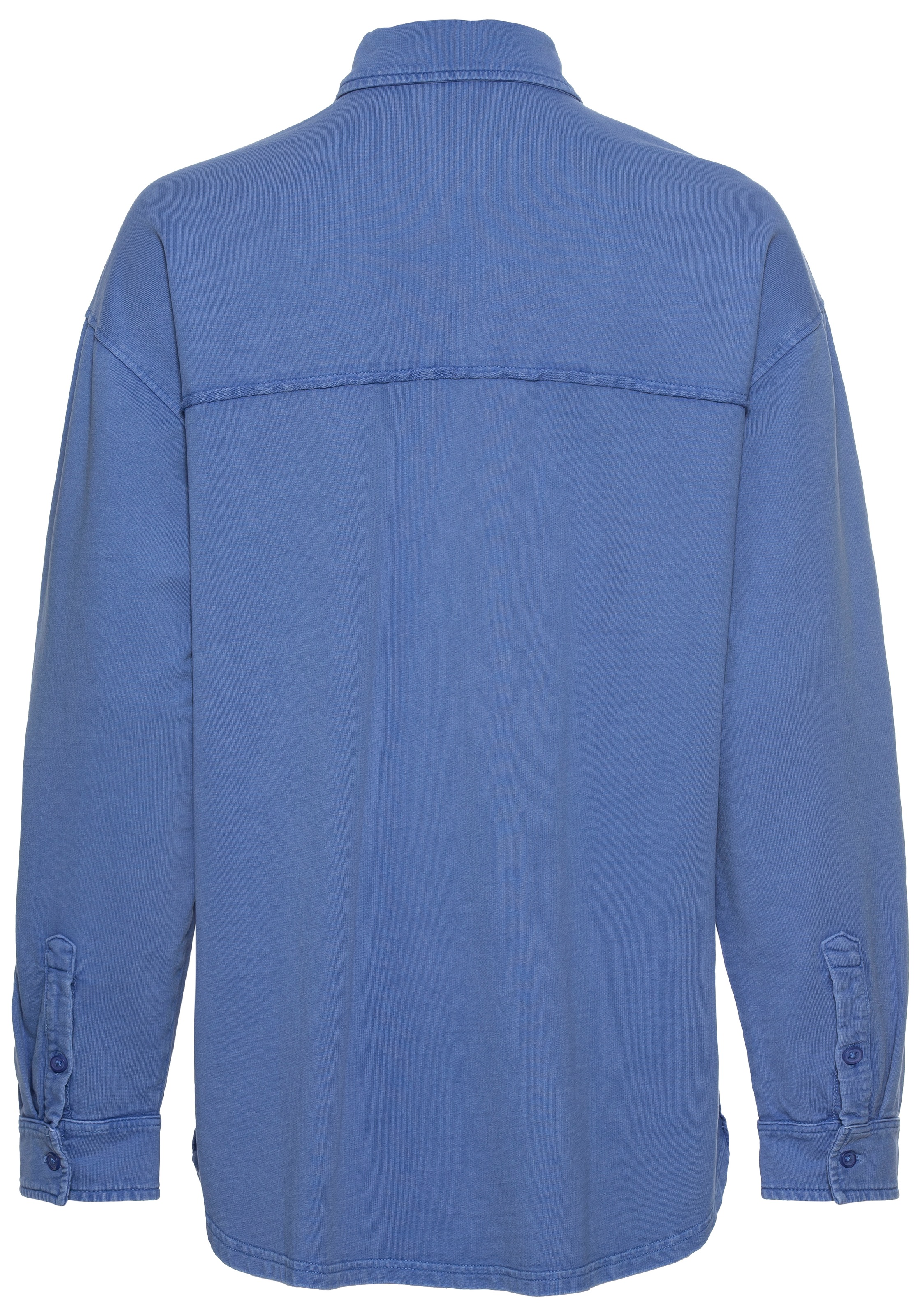 Buffalo Blusenshirt, Loungeshirt im Used-Look, Loungewear