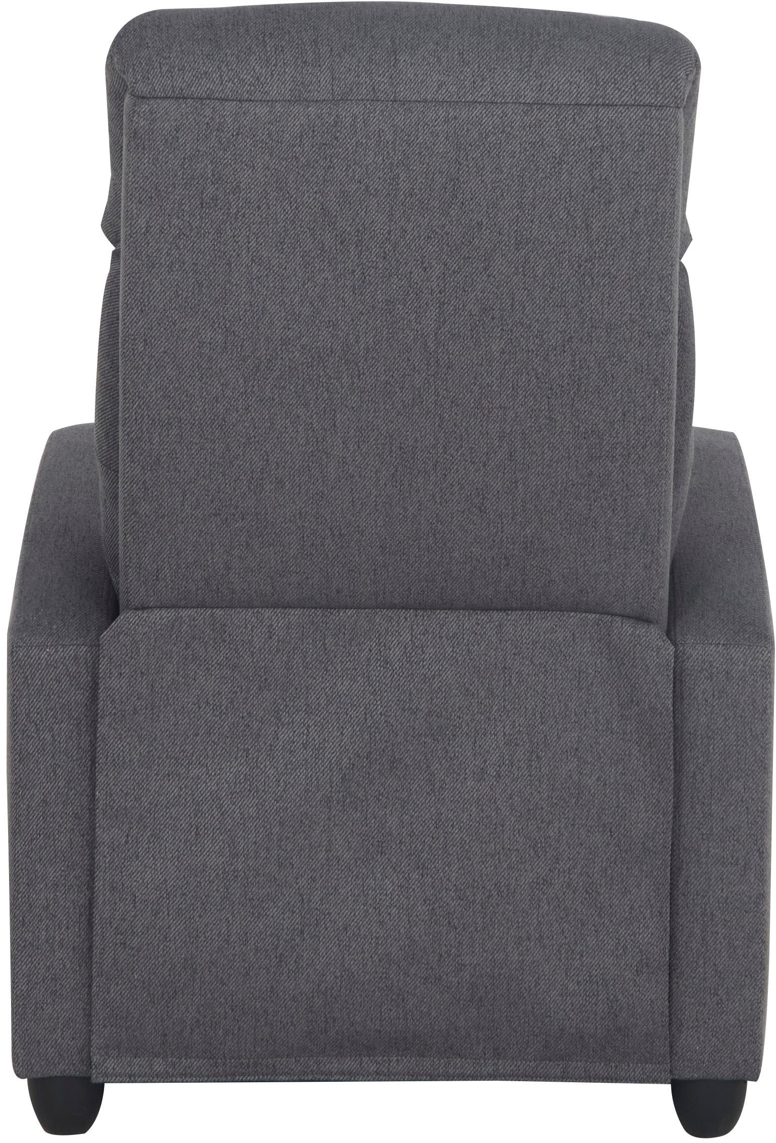 Home affaire Relaxsessel »VESOUL, TV-Sessel, Ruhesessel mit Schlaffunktion, Webstoff«, Loungesessel mit manueller Relax- und Liegefunktion (105°-135°)