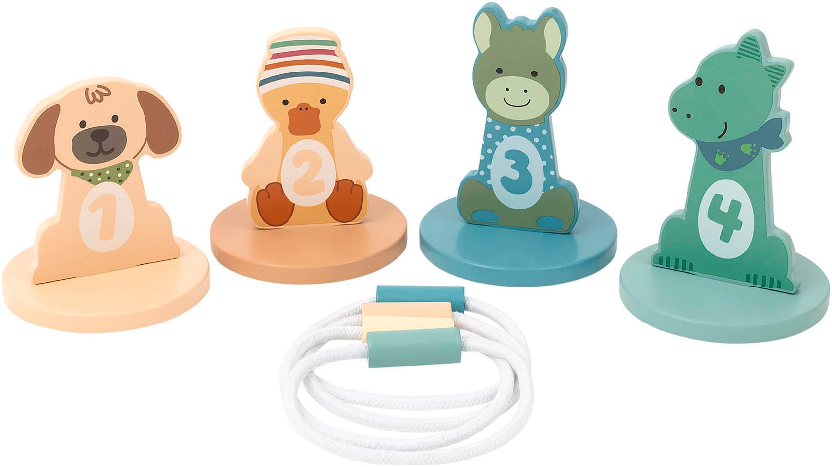 Sterntaler® Spiel »Ringwurfspiel Holz« FSC® - schützt Wald - weltweit