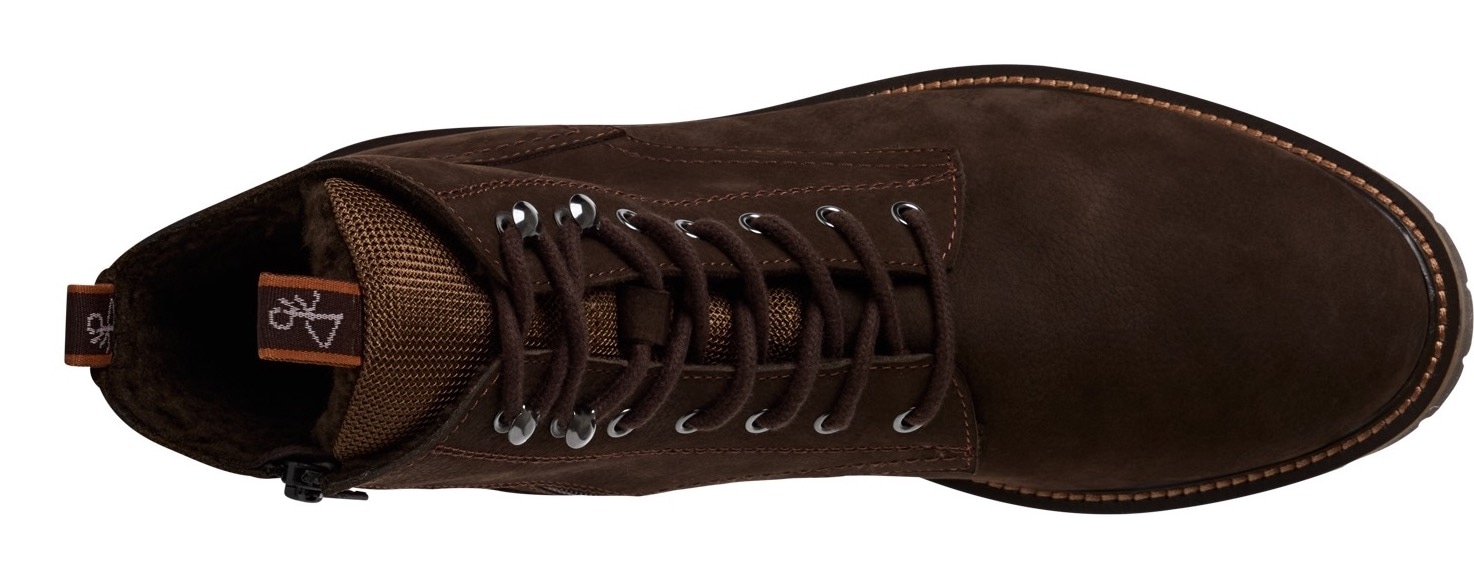 MARCO TOZZI by GMK Schnürboots, Blockabsatz, Schnürstiefelette mit praktischem Innenreißverschluss