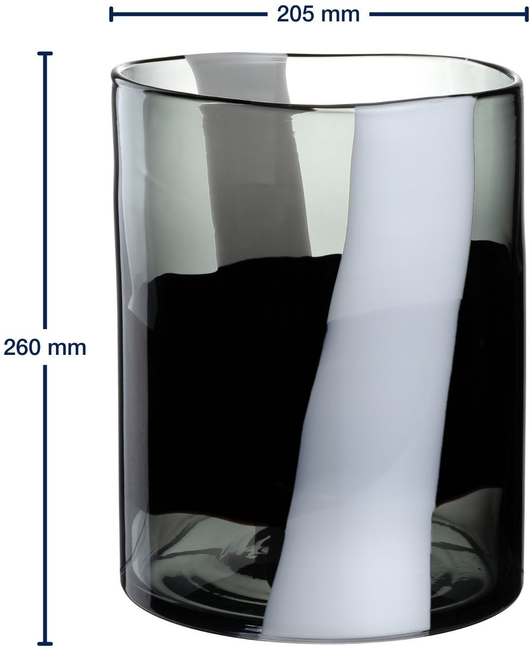 LEONARDO Dekovase »Vase BANDA NERA«