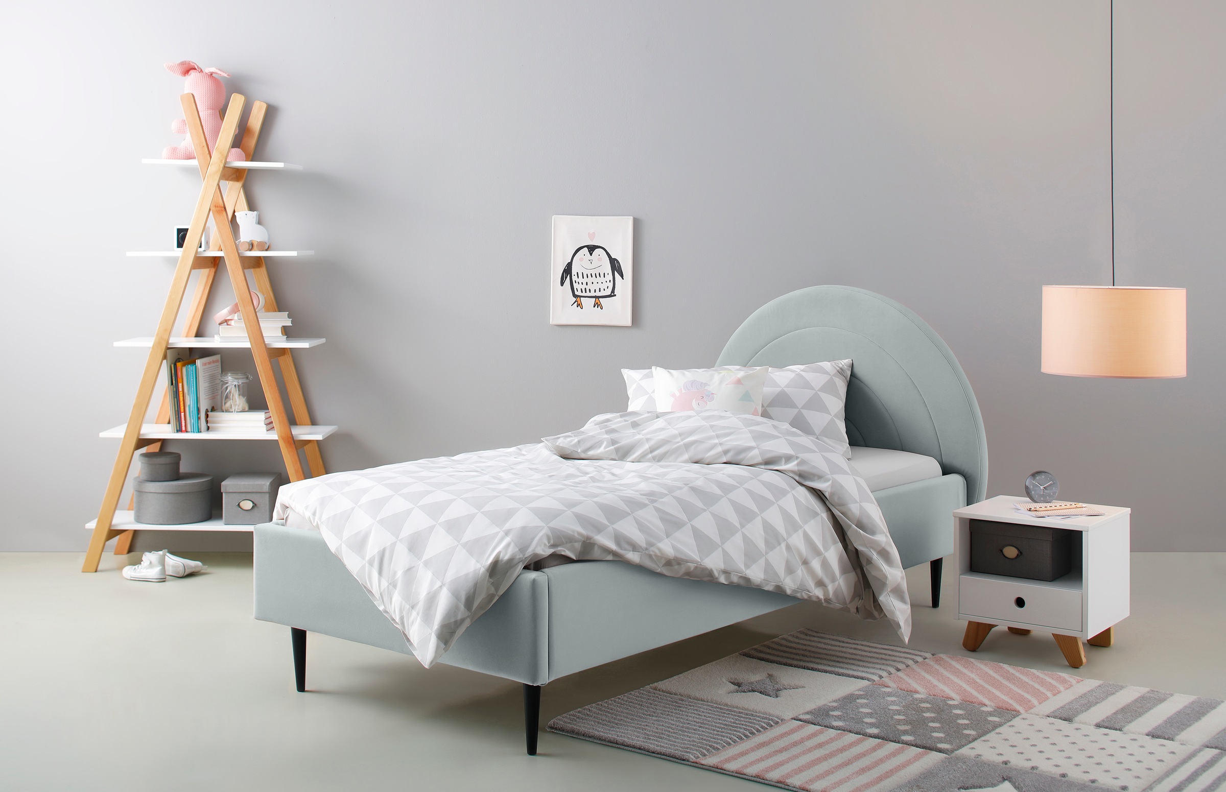 Lüttenhütt Polsterbett "Femmy" angenehm gepolstertes Kopfteil mit dekorativ günstig online kaufen