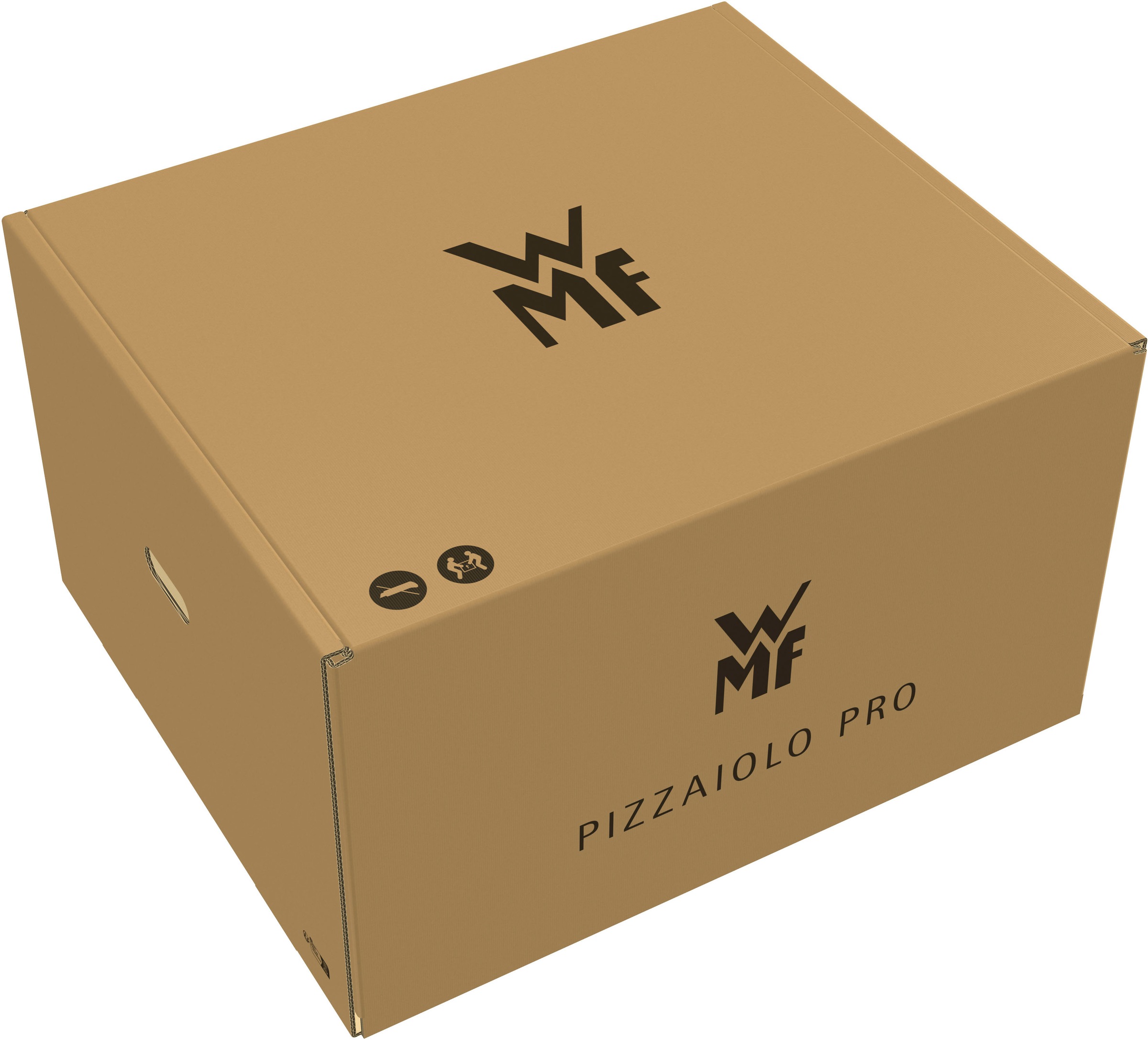 WMF Pizzaofen »0415700071 Pizzaiolo Pro, Gaspizzaofen«, 40 cm Backfläche, selbstdrehender Pizzastein, inkl. Pizzaschaufel