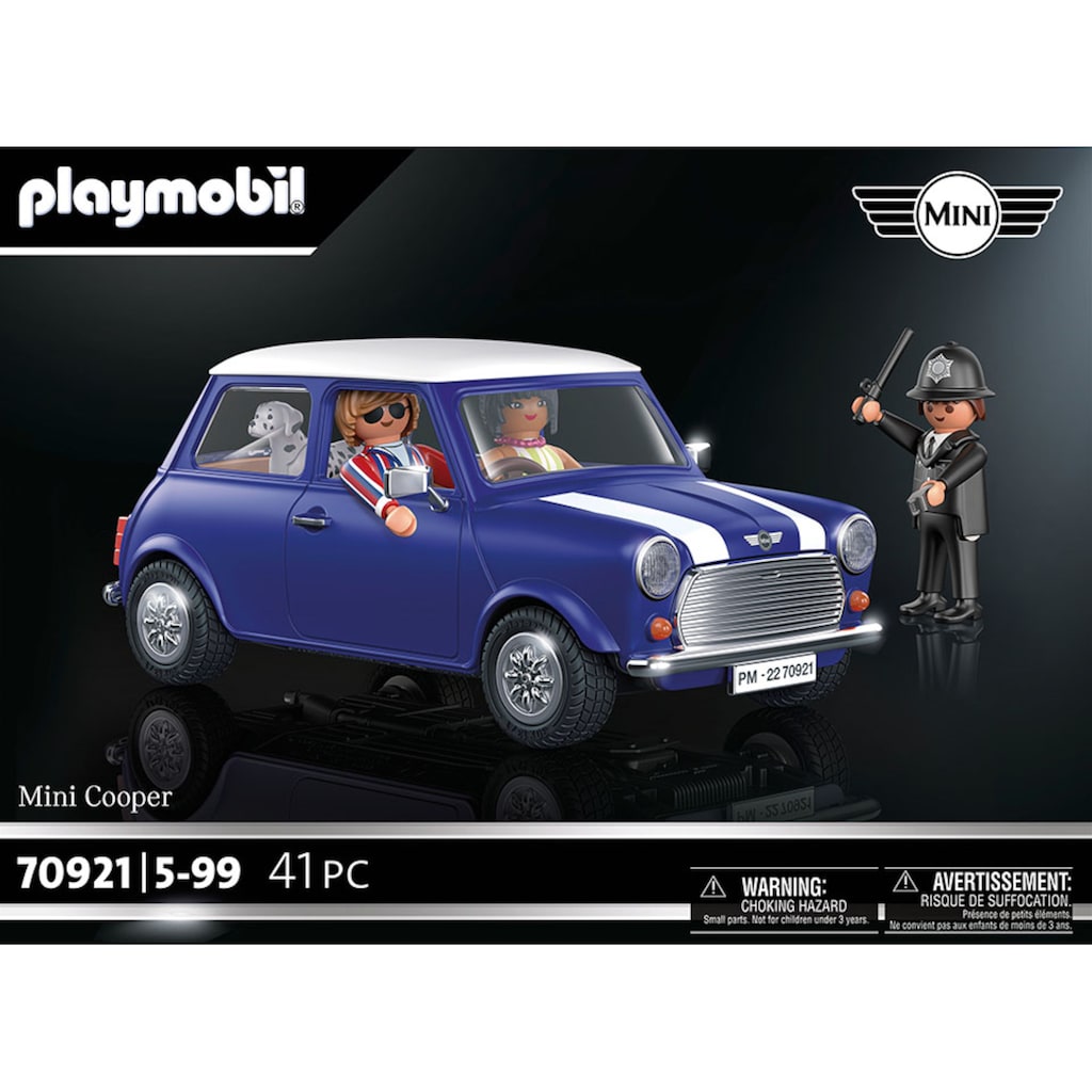 Playmobil® Konstruktions-Spielset »Mini Cooper (70921), Classic Cars«, (41 St.)