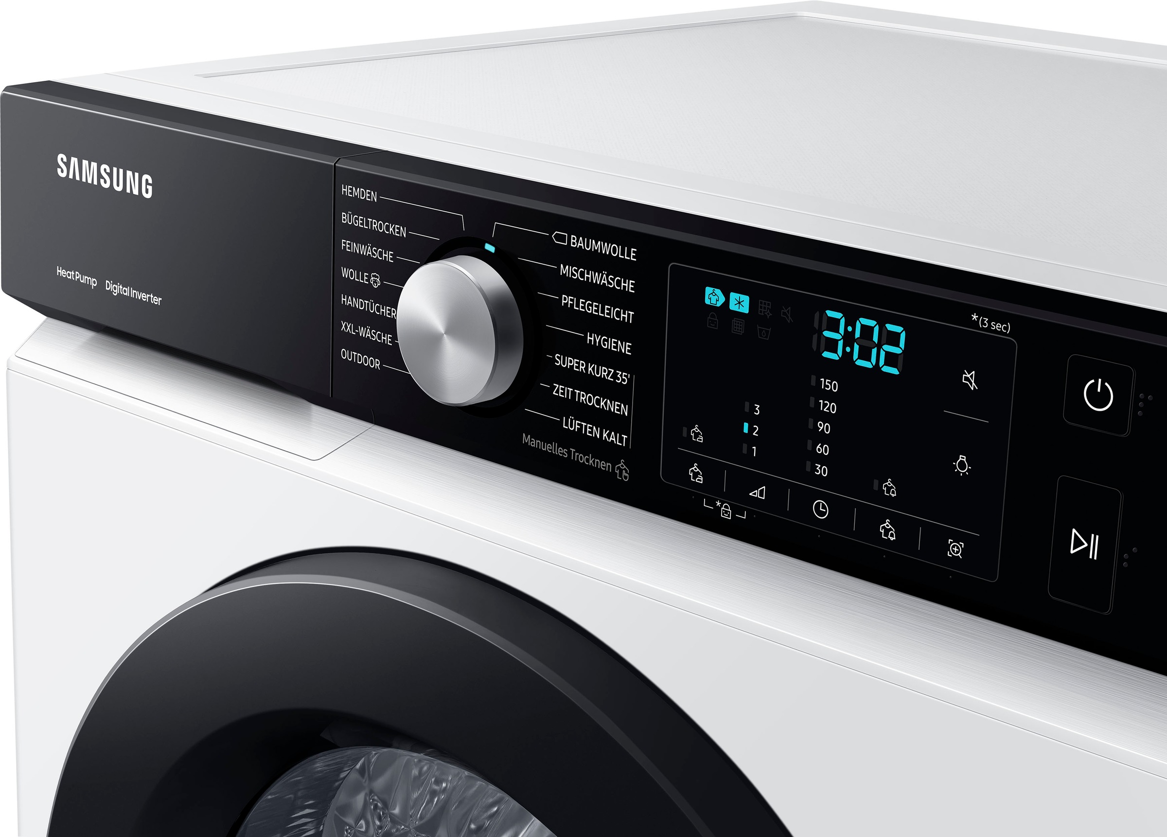 Samsung Wärmepumpentrockner »DV9GBBA245AE«, 9 kg