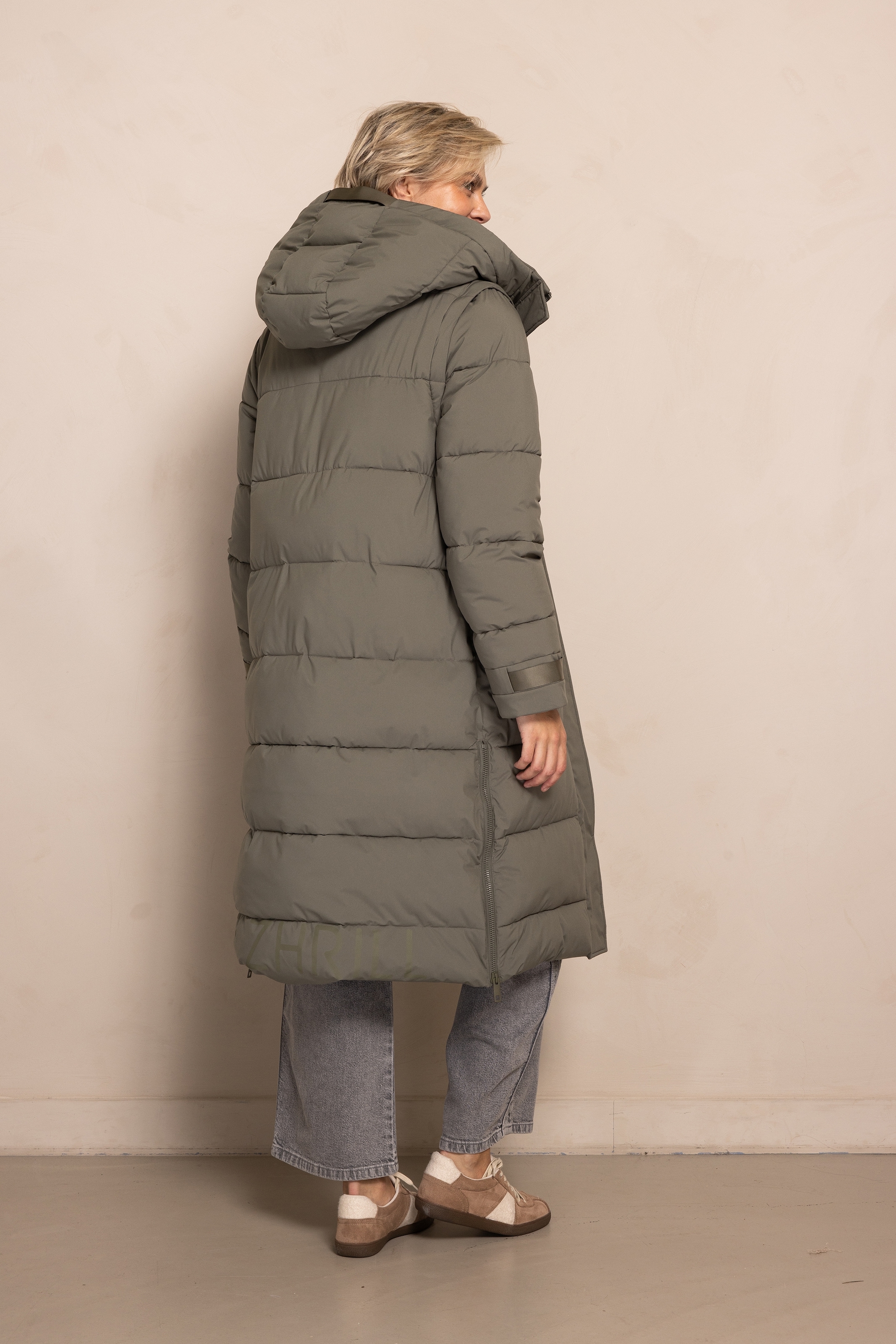 Zhrill Langjacke »ZHISI MAX NEW«, mit Kapuze, gesteppt, mit Kapuze