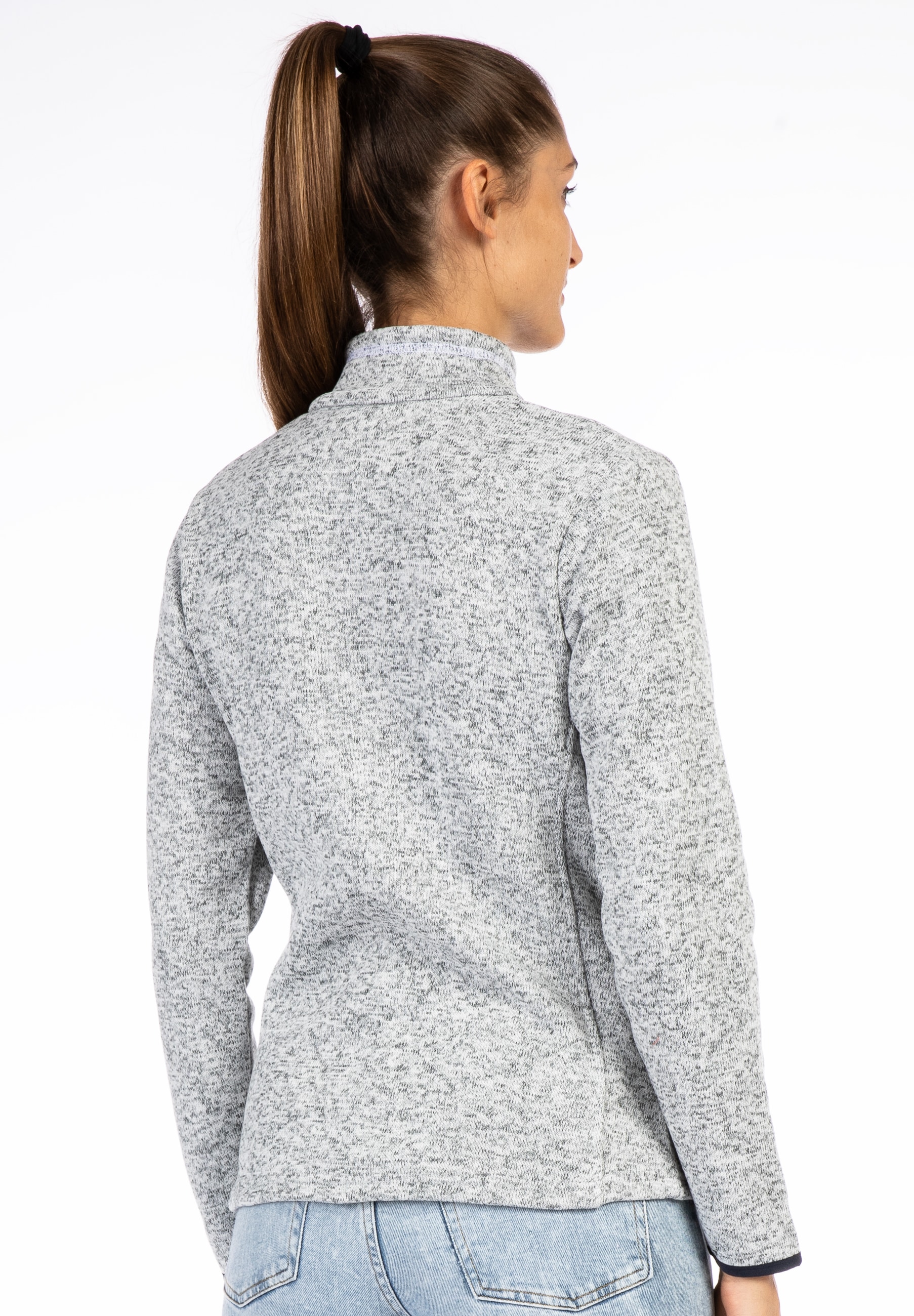 DEPROC Active Strickfleecejacke »KIRKVALE X WOMEN«, auch in Großen Größen erhältlich