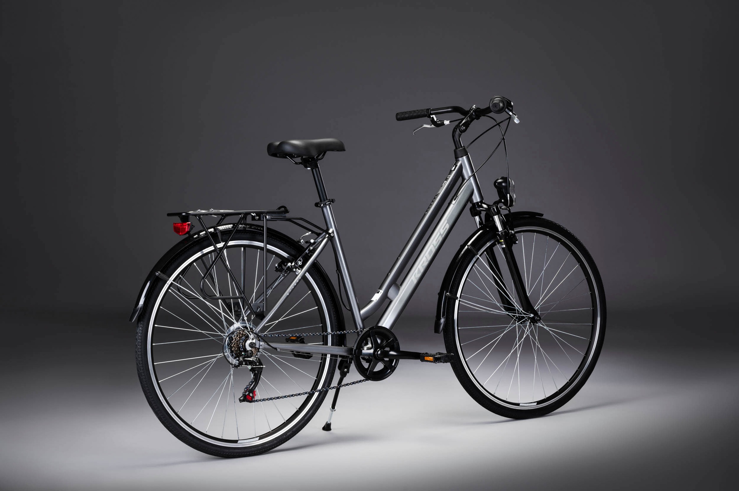 Kross Cityrad »Sentio 1.0«, 6 Gang, Shimano, TOURNEY TZ500 Schaltwerk, Kettenschaltung