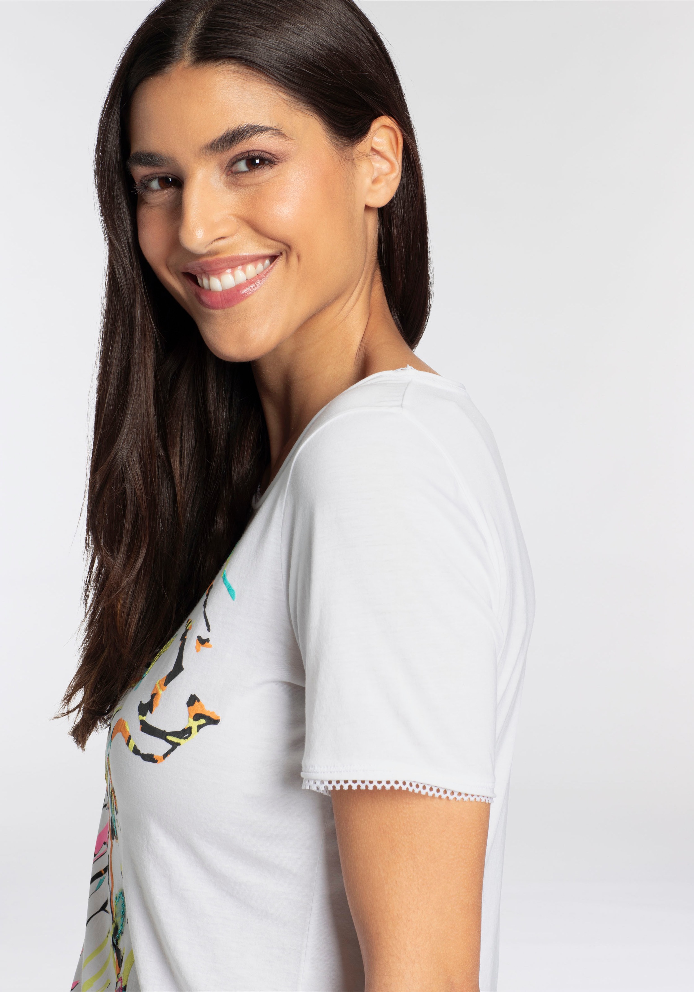 Sportalm Kitzbühel Rundhalsshirt, mit Frontprint