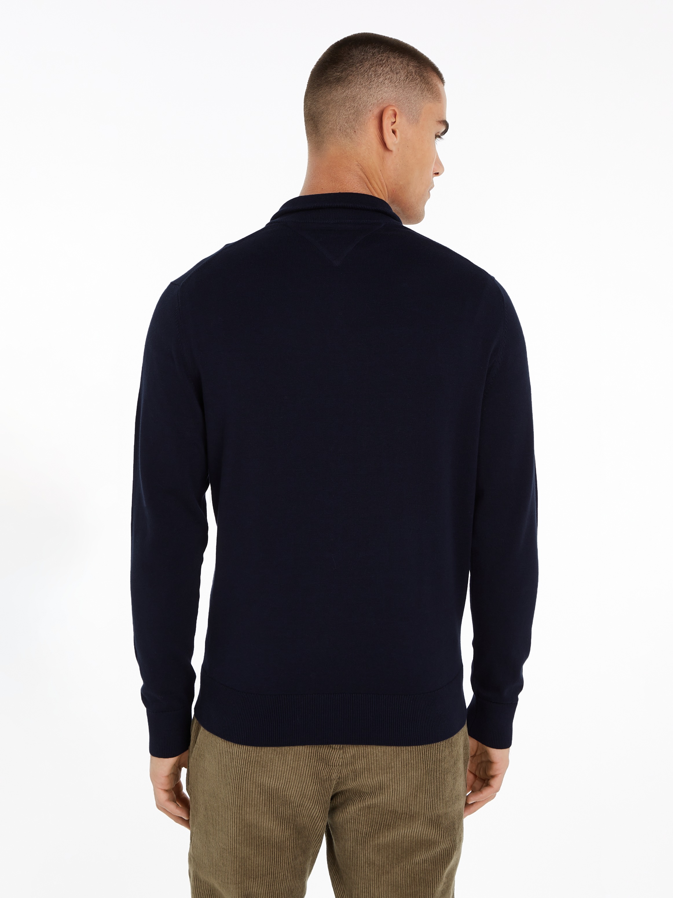 Tommy Hilfiger Troyer »ESSENTIAL COTTON ZIP MOCK«