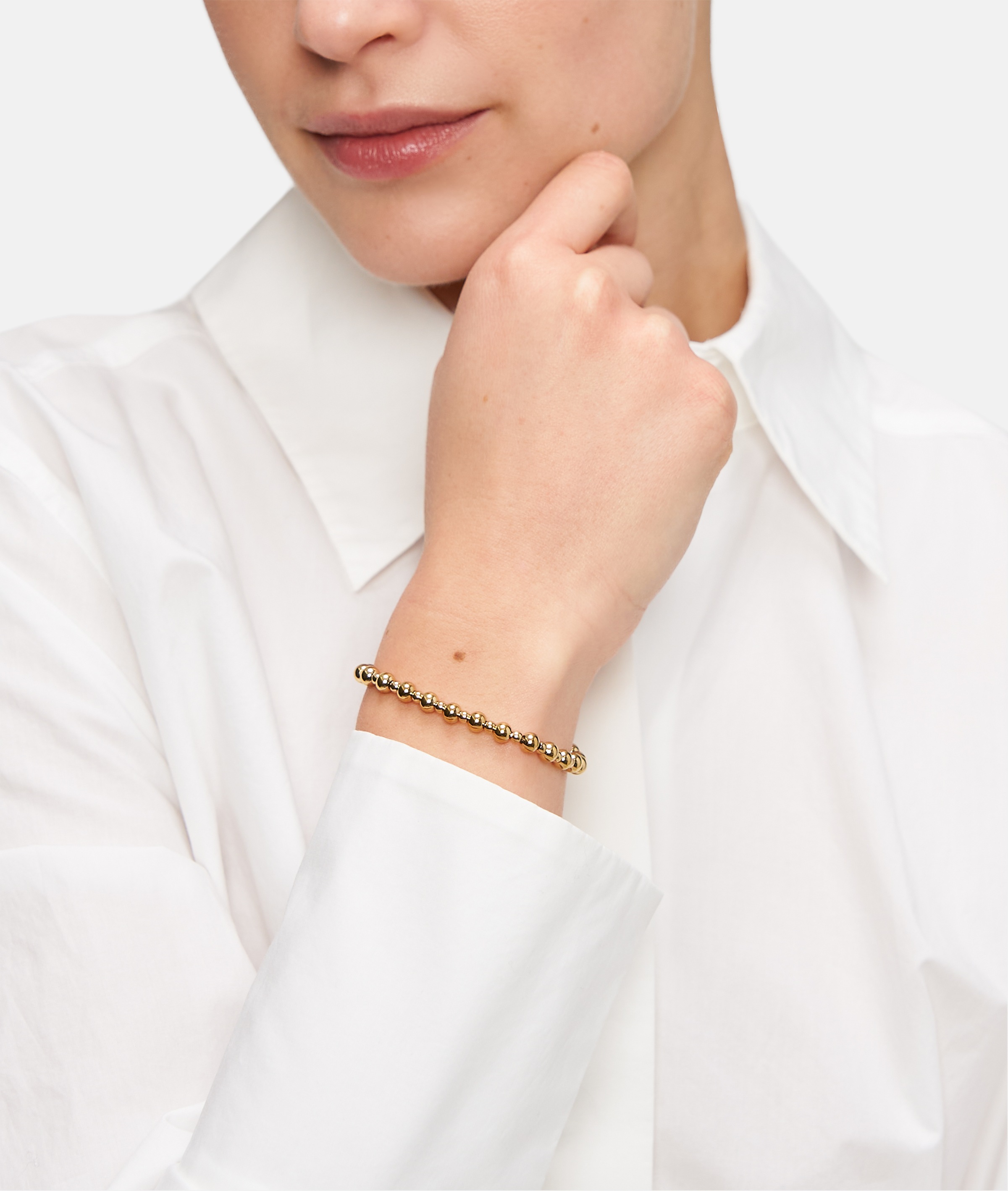 Tamaris Armband »Schmuck Geschenk Edelstahl Armkette New Beads«