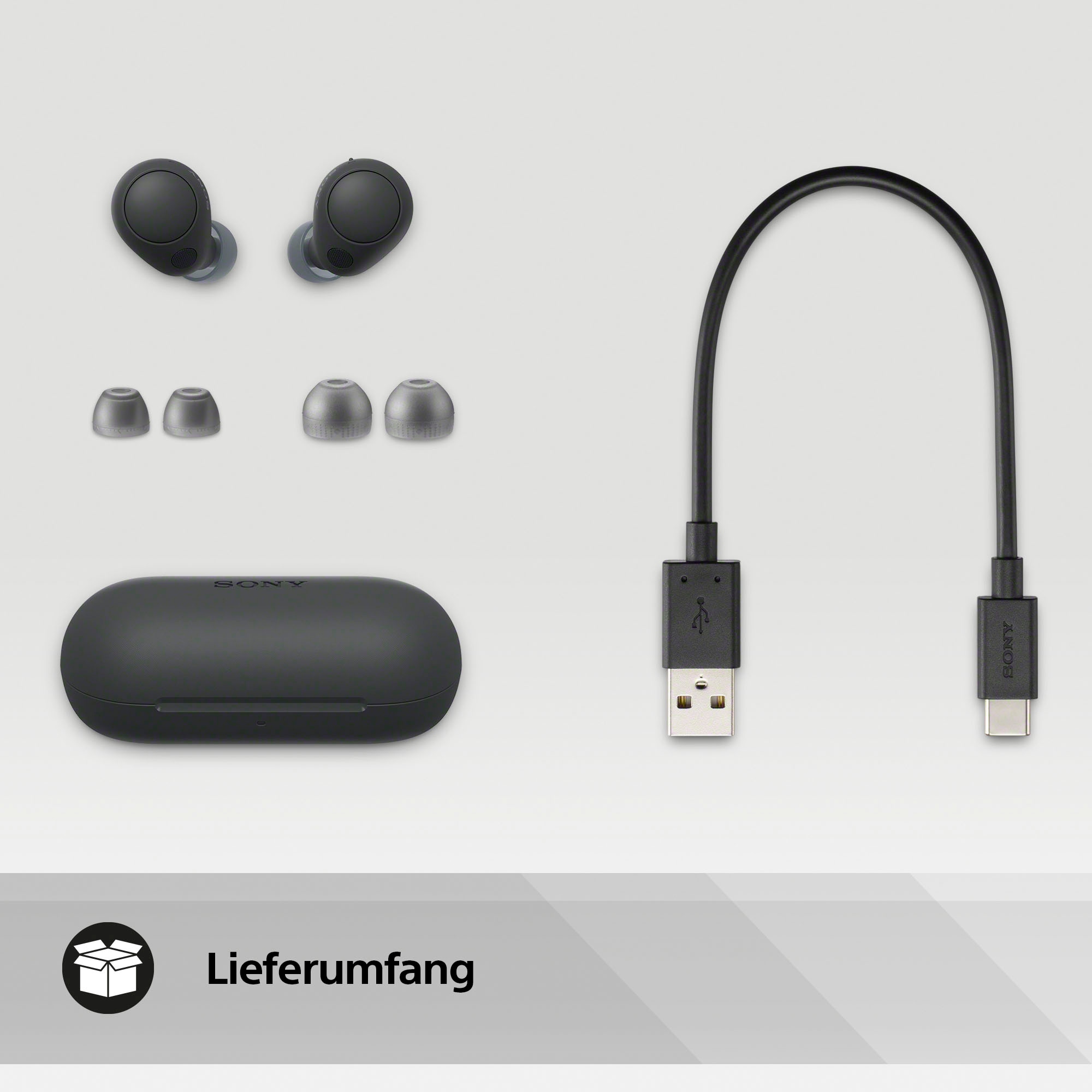 »WF-C700N«, Bluetooth, kaufen 20 Noise-Cancelling, bis Akkulaufzeit, Connection Multipoint auf In-Ear-Kopfhörer Raten Sony Std.